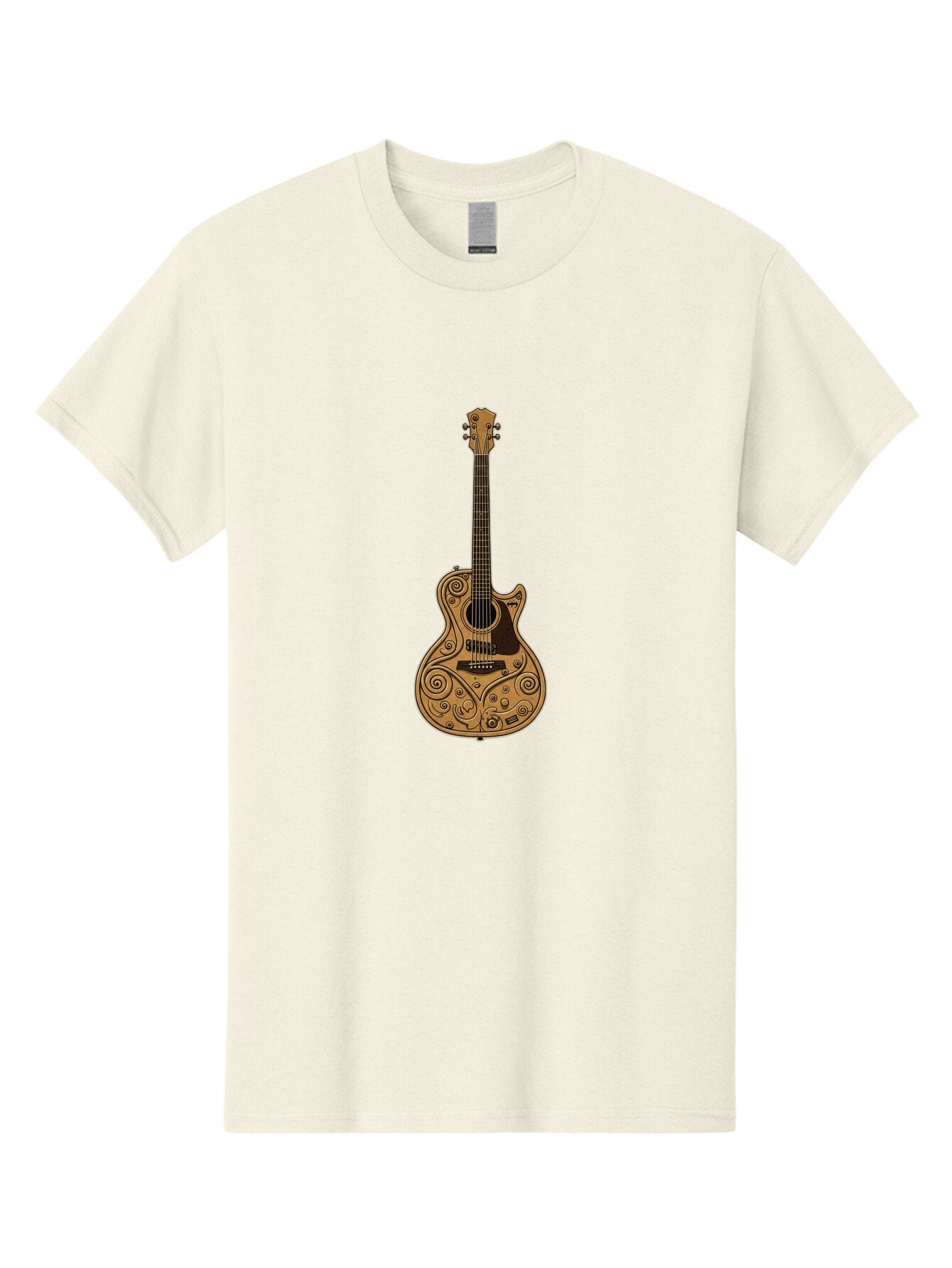Ornate-Guitar Men'S Graphic Tee, 100% Cotton, Comfortable Casual Summer Wear, Machine Washable, Vintage Camera, Old Camera, Antique Camera, Black Camera, Classic Photography, Photography Equipment, Nostalgic Device, Film Camera, Camera Art Bar235 10