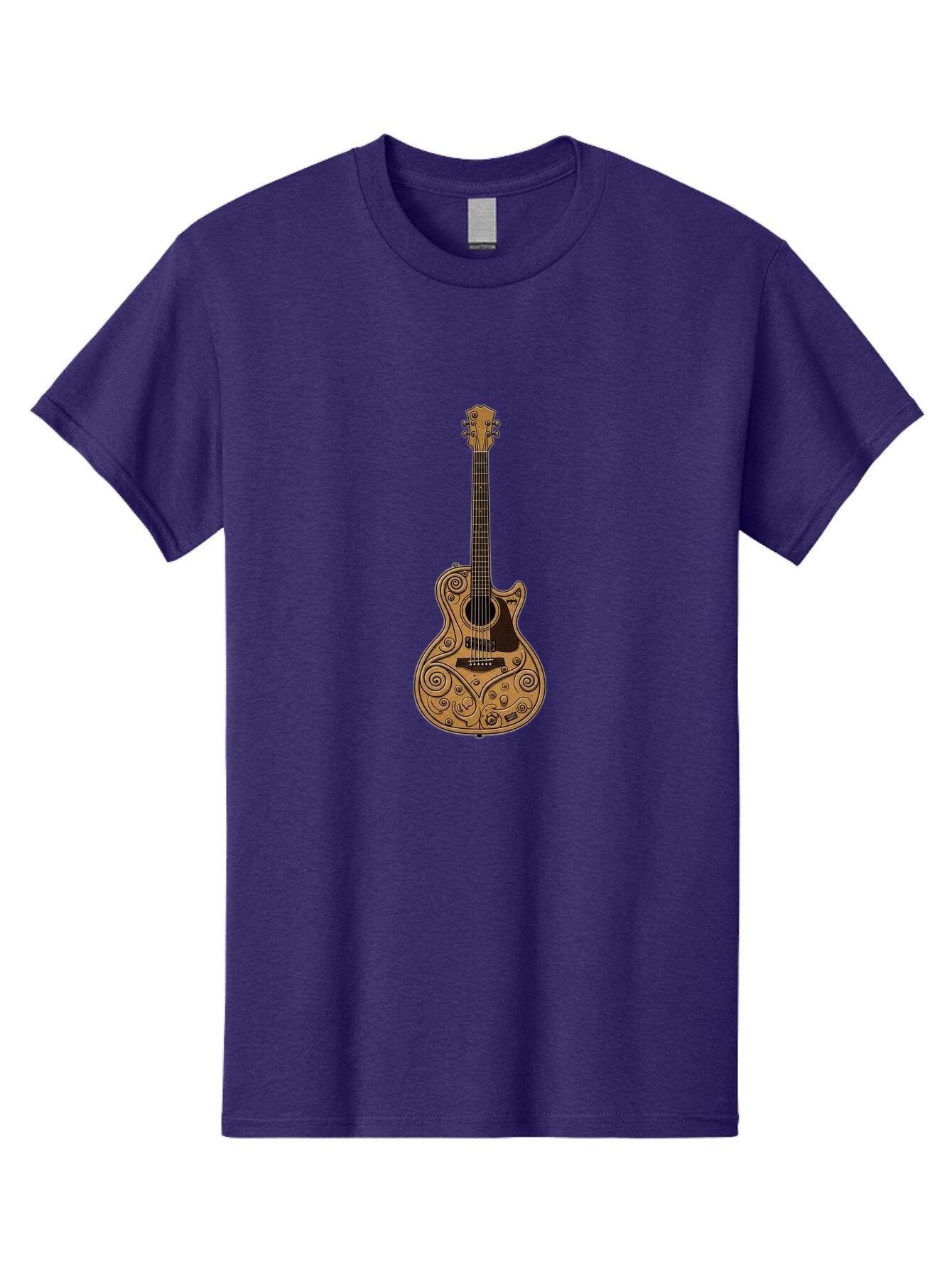 Ornate-Guitar Men'S Graphic Tee, 100% Cotton, Comfortable Casual Summer Wear, Machine Washable, Vintage Camera, Old Camera, Antique Camera, Black Camera, Classic Photography, Photography Equipment, Nostalgic Device, Film Camera, Camera Art Bar235 8