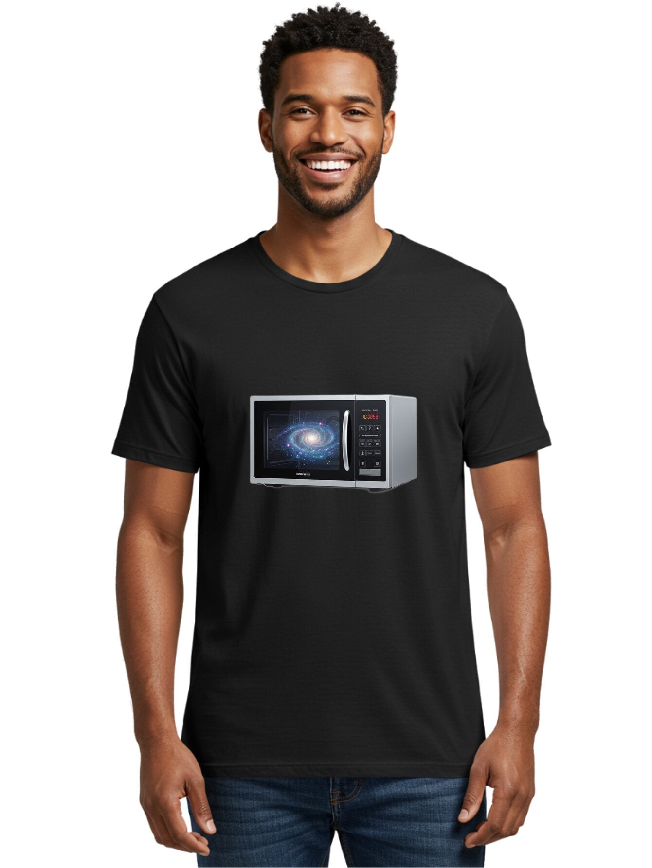 Panasonic-Microwave Men'S Graphic Tee, 100% Cotton, Comfortable Casual Summer Wear, Machine Washable, Vintage Camera, Old Camera, Antique Camera, Black Camera, Classic Photography, Photography Equipment, Nostalgic Device, Film Camera, Bar241 17