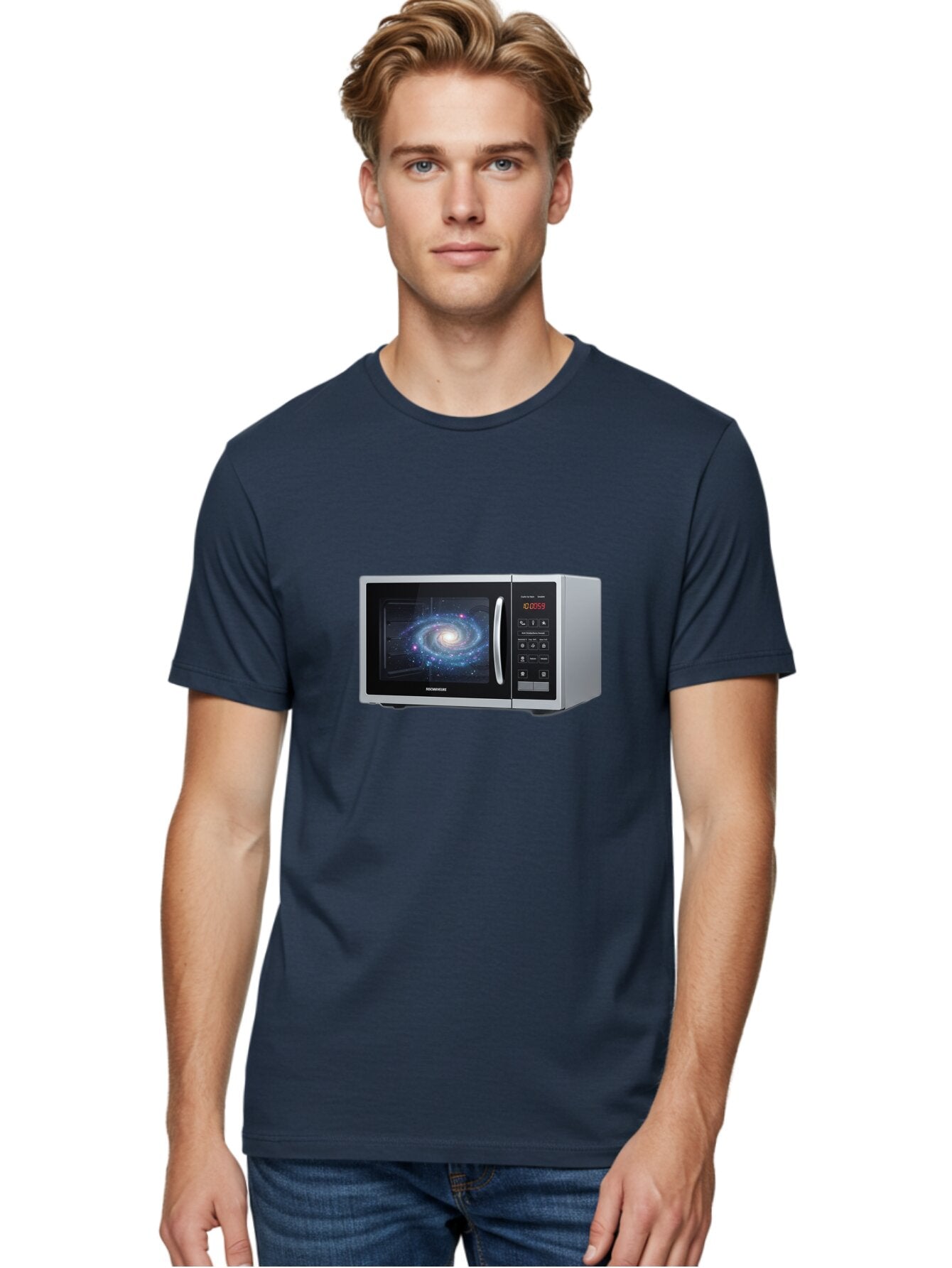 Panasonic-Microwave Men'S Graphic Tee, 100% Cotton, Comfortable Casual Summer Wear, Machine Washable, Vintage Camera, Old Camera, Antique Camera, Black Camera, Classic Photography, Photography Equipment, Nostalgic Device, Film Camera, Bar241 18