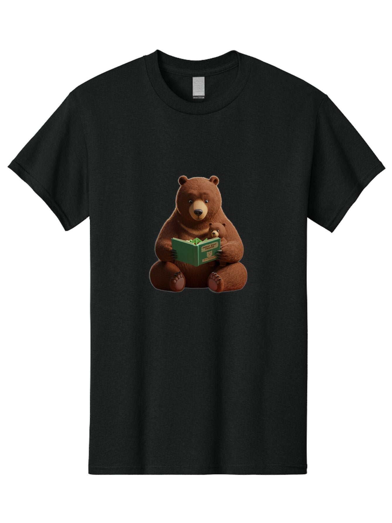 Papa-Bear-And-Little-Bear-Reading Men'S Graphic Tee, 100% Cotton, Comfortable Casual Summer Wear, Machine Washable, Vintage Camera, Old Camera, Antique Camera, Black Camera, Classic Photography, Photography Equipment, Nostalgic Device, Bar242 13