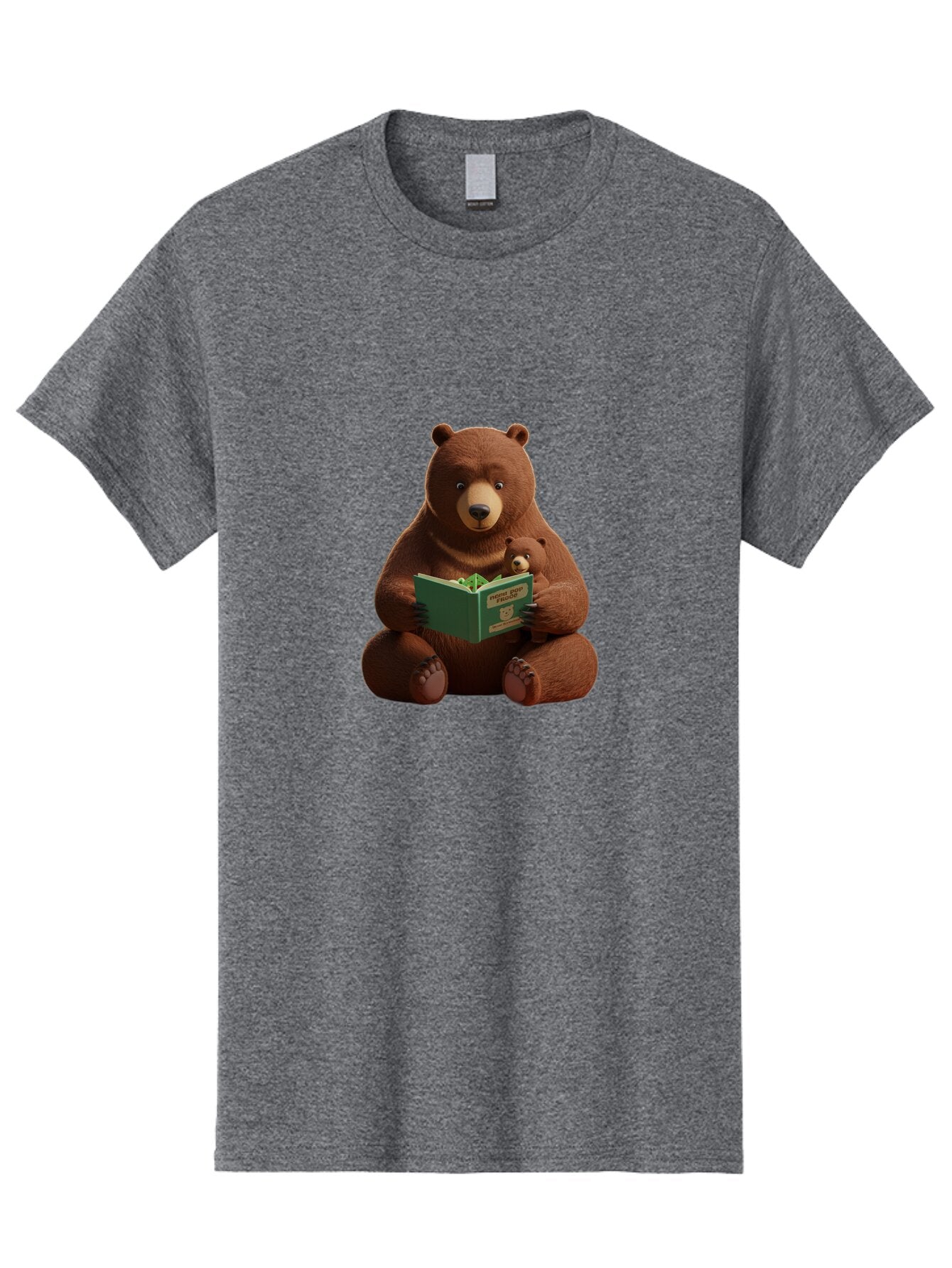Papa-Bear-And-Little-Bear-Reading Men'S Graphic Tee, 100% Cotton, Comfortable Casual Summer Wear, Machine Washable, Vintage Camera, Old Camera, Antique Camera, Black Camera, Classic Photography, Photography Equipment, Nostalgic Device, Bar242 4