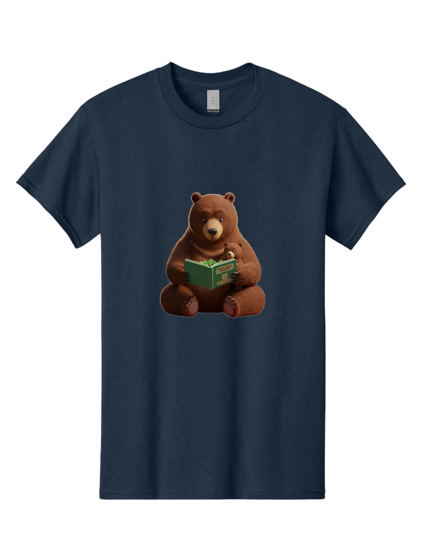 Papa-Bear-And-Little-Bear-Reading Men'S Graphic Tee, 100% Cotton, Comfortable Casual Summer Wear, Machine Washable, Vintage Camera, Old Camera, Antique Camera, Black Camera, Classic Photography, Photography Equipment, Nostalgic Device, Bar242 11