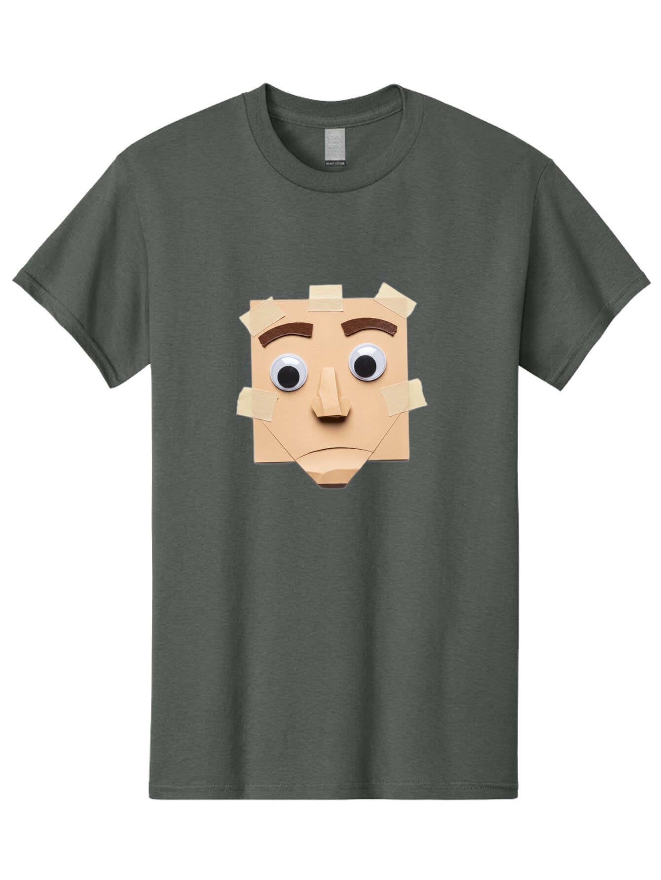 Paper-Bag-Face Men'S Graphic Tee, 100% Cotton, Comfortable Casual Summer Wear, Machine Washable, Vintage Camera, Old Camera, Antique Camera, Black Camera, Classic Photography, Photography Equipment, Nostalgic Device, Film Camera, Camera Art Bar243 14