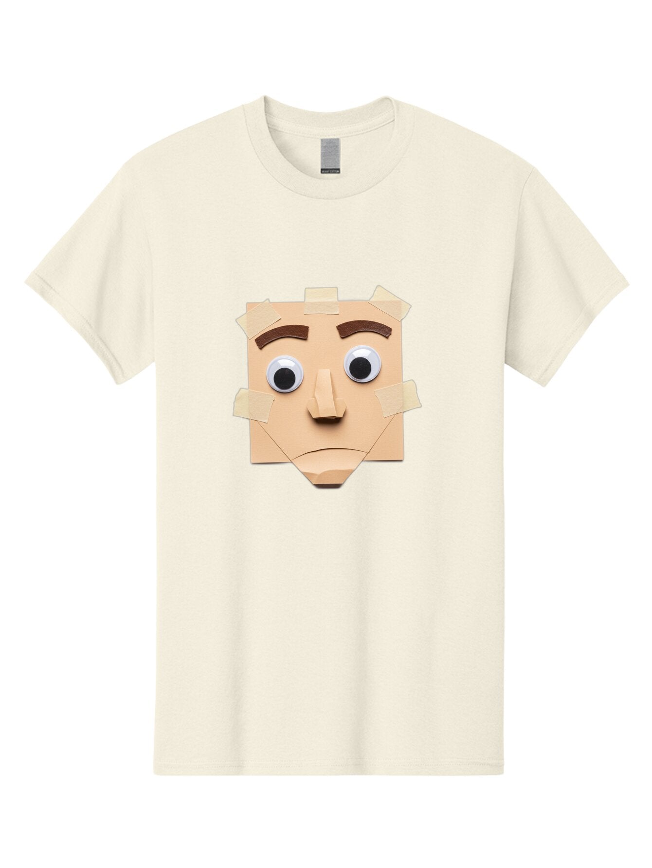 Paper-Bag-Face Men'S Graphic Tee, 100% Cotton, Comfortable Casual Summer Wear, Machine Washable, Vintage Camera, Old Camera, Antique Camera, Black Camera, Classic Photography, Photography Equipment, Nostalgic Device, Film Camera, Camera Art Bar243 8