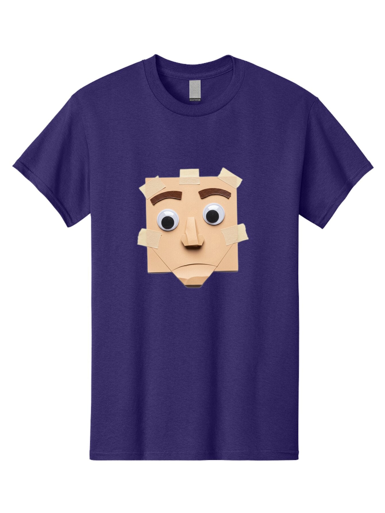 Paper-Bag-Face Men'S Graphic Tee, 100% Cotton, Comfortable Casual Summer Wear, Machine Washable, Vintage Camera, Old Camera, Antique Camera, Black Camera, Classic Photography, Photography Equipment, Nostalgic Device, Film Camera, Camera Art Bar243 7