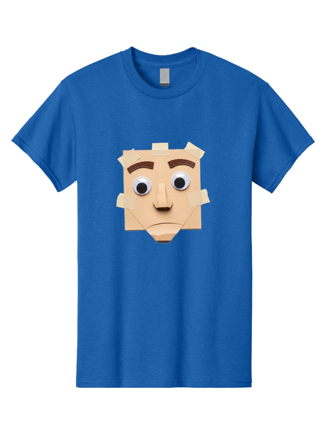 Paper-Bag-Face Men'S Graphic Tee, 100% Cotton, Comfortable Casual Summer Wear, Machine Washable, Vintage Camera, Old Camera, Antique Camera, Black Camera, Classic Photography, Photography Equipment, Nostalgic Device, Film Camera, Camera Art Bar243 4