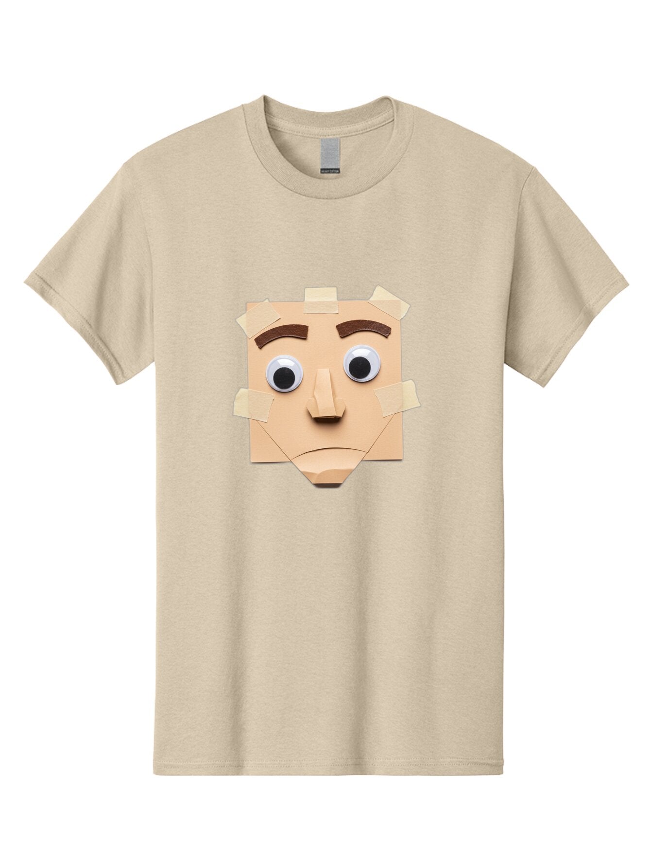 Paper-Bag-Face Men'S Graphic Tee, 100% Cotton, Comfortable Casual Summer Wear, Machine Washable, Vintage Camera, Old Camera, Antique Camera, Black Camera, Classic Photography, Photography Equipment, Nostalgic Device, Film Camera, Camera Art Bar243 10