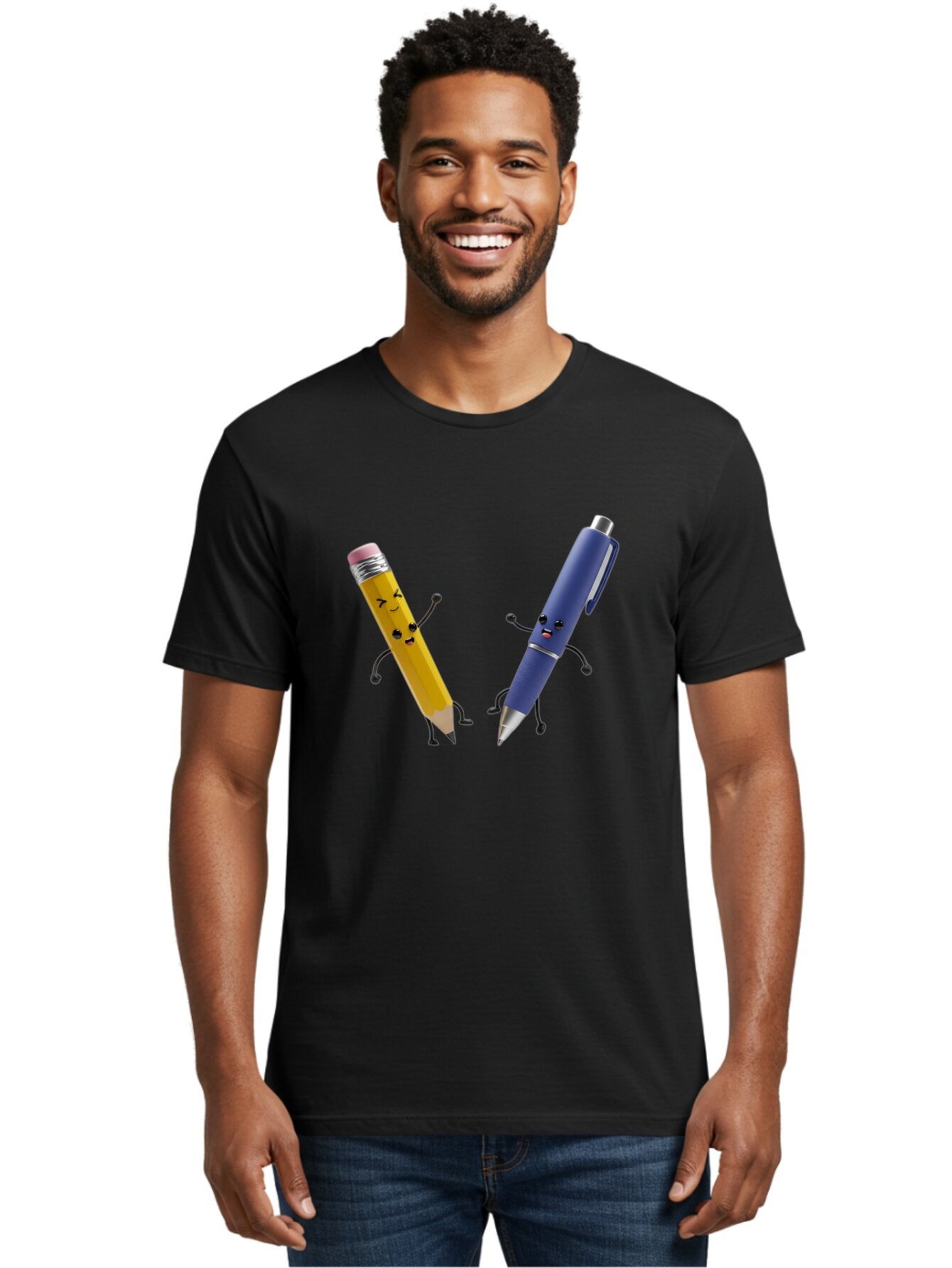 Pencil-And-Pen Men'S Graphic Tee, 100% Cotton, Comfortable Casual Summer Wear, Machine Washable, Vintage Camera, Old Camera, Antique Camera, Black Camera, Classic Photography, Photography Equipment, Nostalgic Device, Film Camera, Camera Art Bar249 18