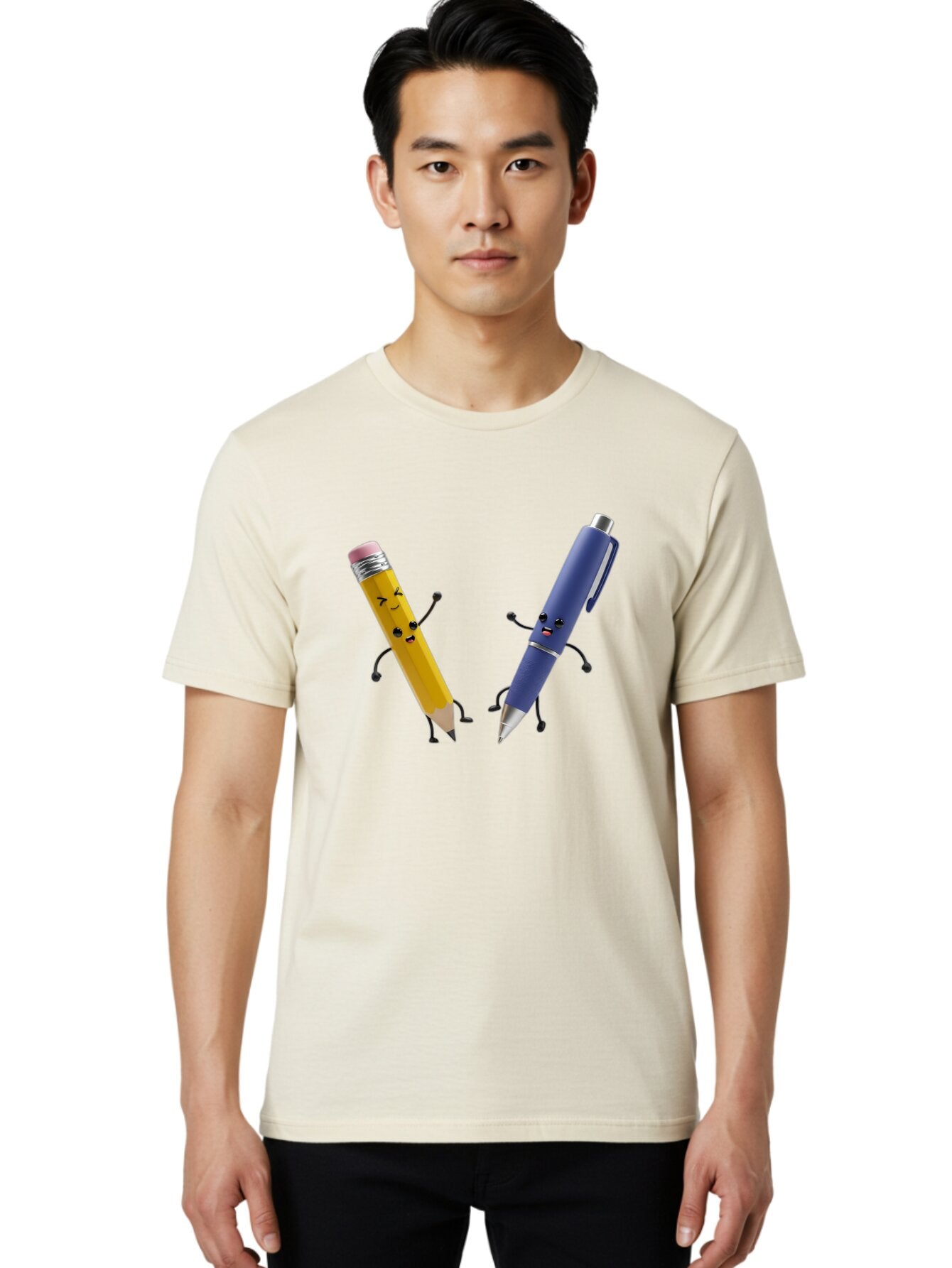 Pencil-And-Pen Men'S Graphic Tee, 100% Cotton, Comfortable Casual Summer Wear, Machine Washable, Vintage Camera, Old Camera, Antique Camera, Black Camera, Classic Photography, Photography Equipment, Nostalgic Device, Film Camera, Camera Art Bar249 17