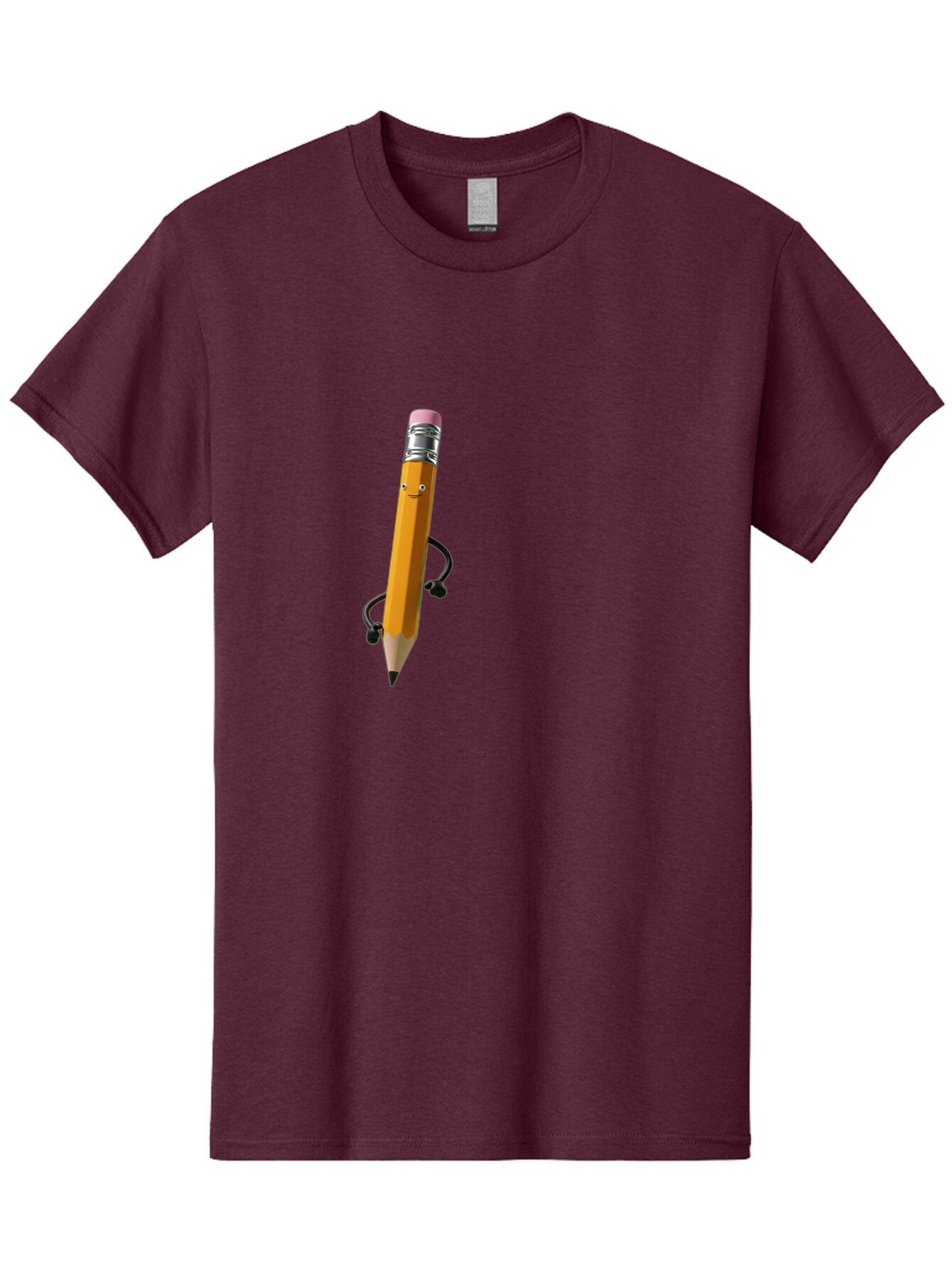 Pencil-Character Men'S Graphic Tee, 100% Cotton, Comfortable Casual Summer Wear, Machine Washable, Vintage Camera, Old Camera, Antique Camera, Black Camera, Classic Photography, Photography Equipment, Nostalgic Device, Film Camera, Camera Art Bar250 15