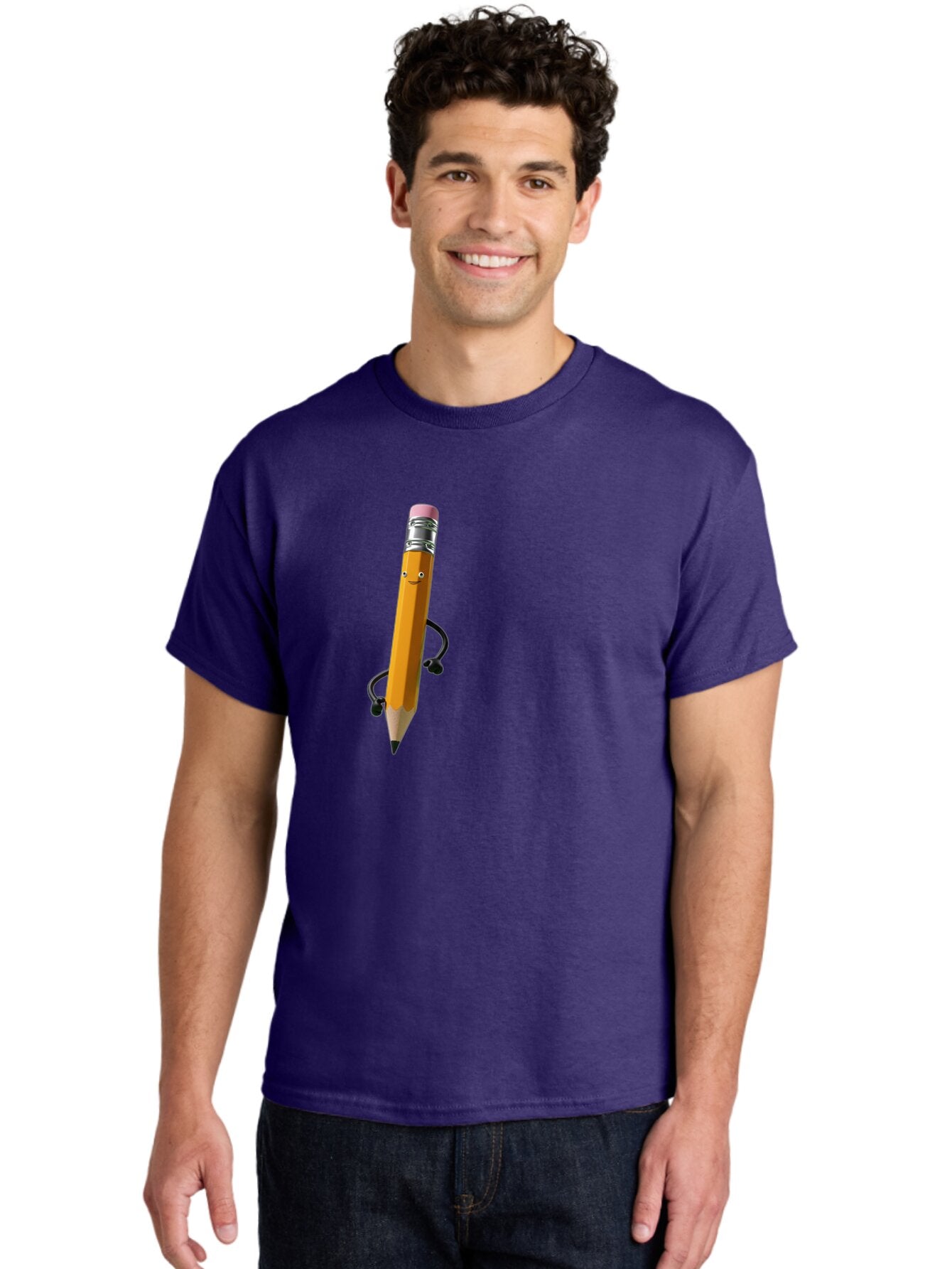 Pencil-Character Men'S Graphic Tee, 100% Cotton, Comfortable Casual Summer Wear, Machine Washable, Vintage Camera, Old Camera, Antique Camera, Black Camera, Classic Photography, Photography Equipment, Nostalgic Device, Film Camera, Camera Art Bar250 28