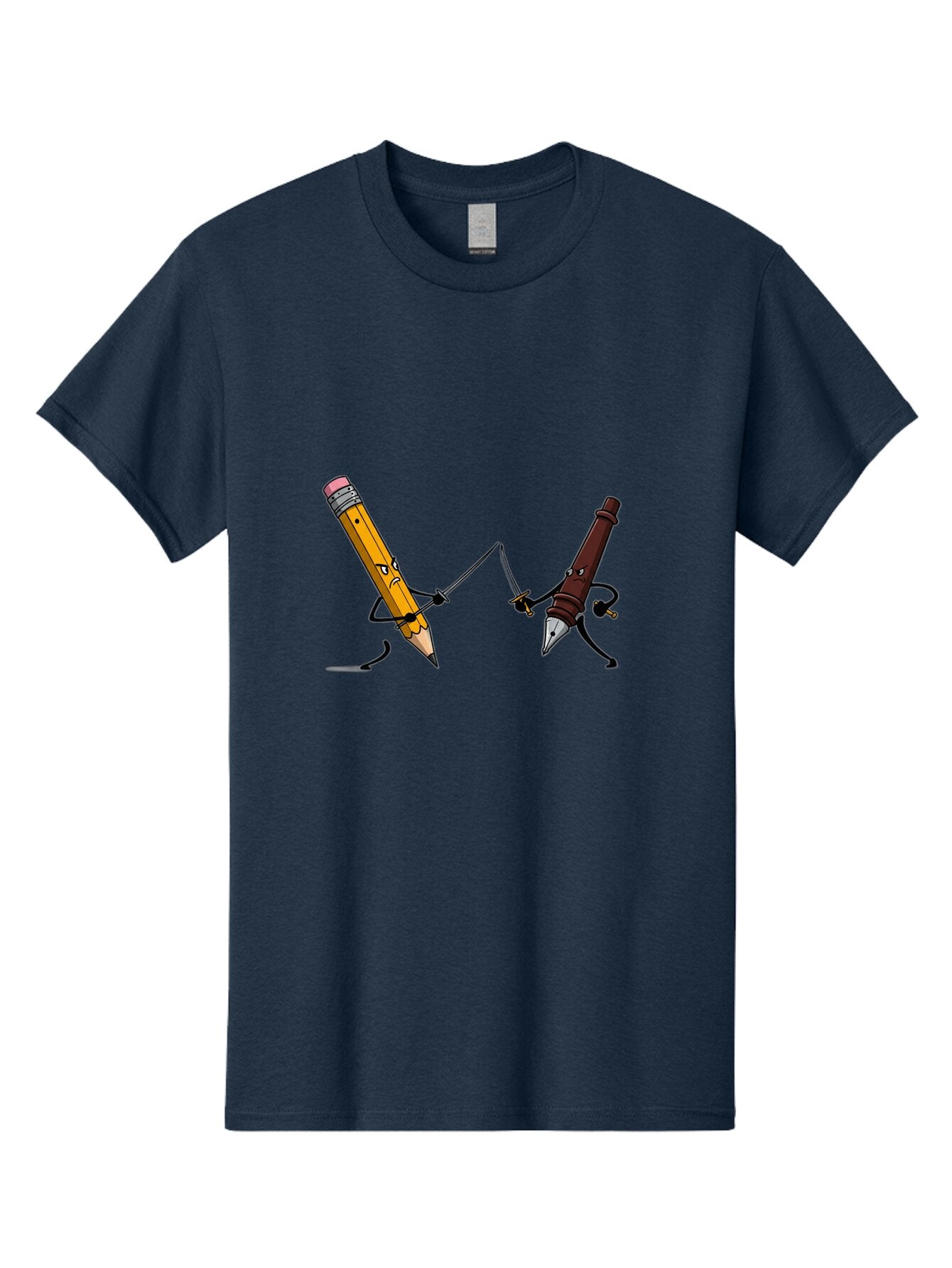 Pencil-Vs-Pen Men'S Graphic Tee, 100% Cotton, Comfortable Casual Summer Wear, Machine Washable, Vintage Camera, Old Camera, Antique Camera, Black Camera, Classic Photography, Photography Equipment, Nostalgic Device, Film Camera, Camera Art Bar253