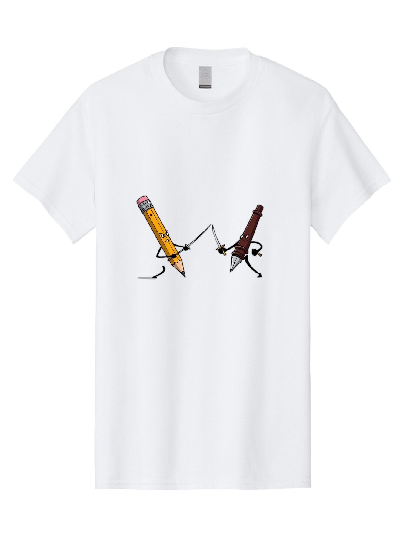 Pencil-Vs-Pen Men'S Graphic Tee, 100% Cotton, Comfortable Casual Summer Wear, Machine Washable, Vintage Camera, Old Camera, Antique Camera, Black Camera, Classic Photography, Photography Equipment, Nostalgic Device, Film Camera, Camera Art Bar253 8
