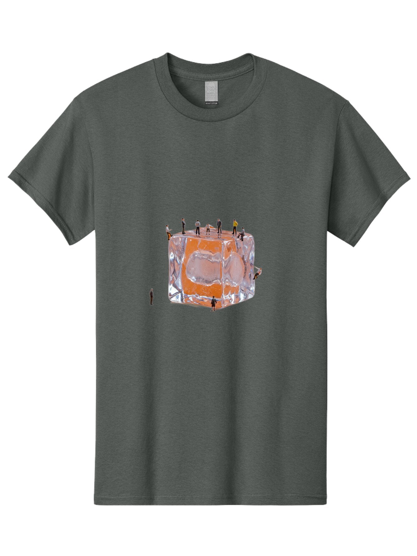People-Surrounding-Ice-Cube Men'S Graphic Tee, 100% Cotton, Comfortable Casual Summer Wear, Machine Washable, Vintage Camera, Old Camera, Antique Camera, Black Camera, Classic Photography, Photography Equipment, Nostalgic Device, Film Camera, Bar255 8