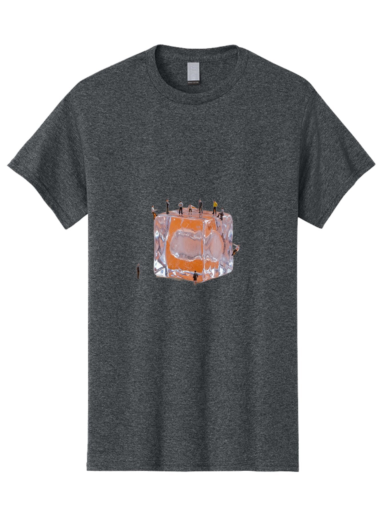 People-Surrounding-Ice-Cube Men'S Graphic Tee, 100% Cotton, Comfortable Casual Summer Wear, Machine Washable, Vintage Camera, Old Camera, Antique Camera, Black Camera, Classic Photography, Photography Equipment, Nostalgic Device, Film Camera, Bar255 3