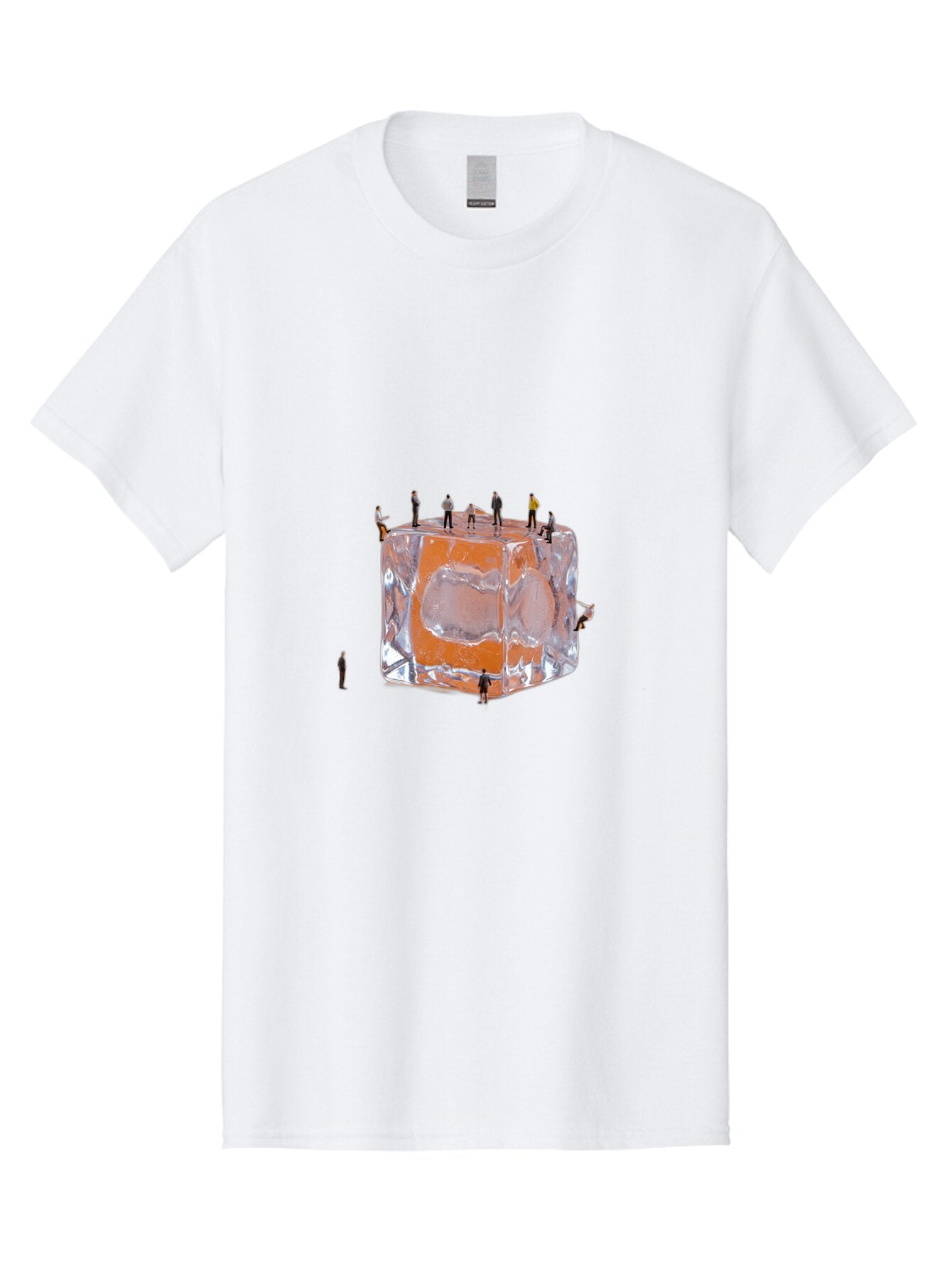 People-Surrounding-Ice-Cube Men'S Graphic Tee, 100% Cotton, Comfortable Casual Summer Wear, Machine Washable, Vintage Camera, Old Camera, Antique Camera, Black Camera, Classic Photography, Photography Equipment, Nostalgic Device, Film Camera, Bar255 12