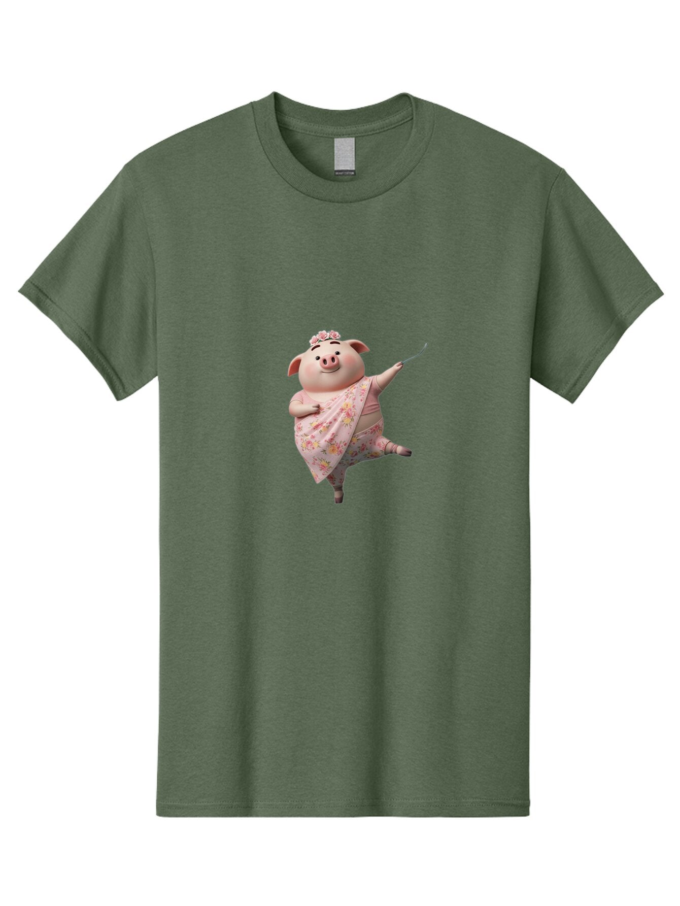 Pig-In-Floral-Outfit Men'S Graphic Tee, 100% Cotton, Comfortable Casual Summer Wear, Machine Washable, Vintage Camera, Old Camera, Antique Camera, Black Camera, Classic Photography, Photography Equipment, Nostalgic Device, Film Camera, Bar259 13
