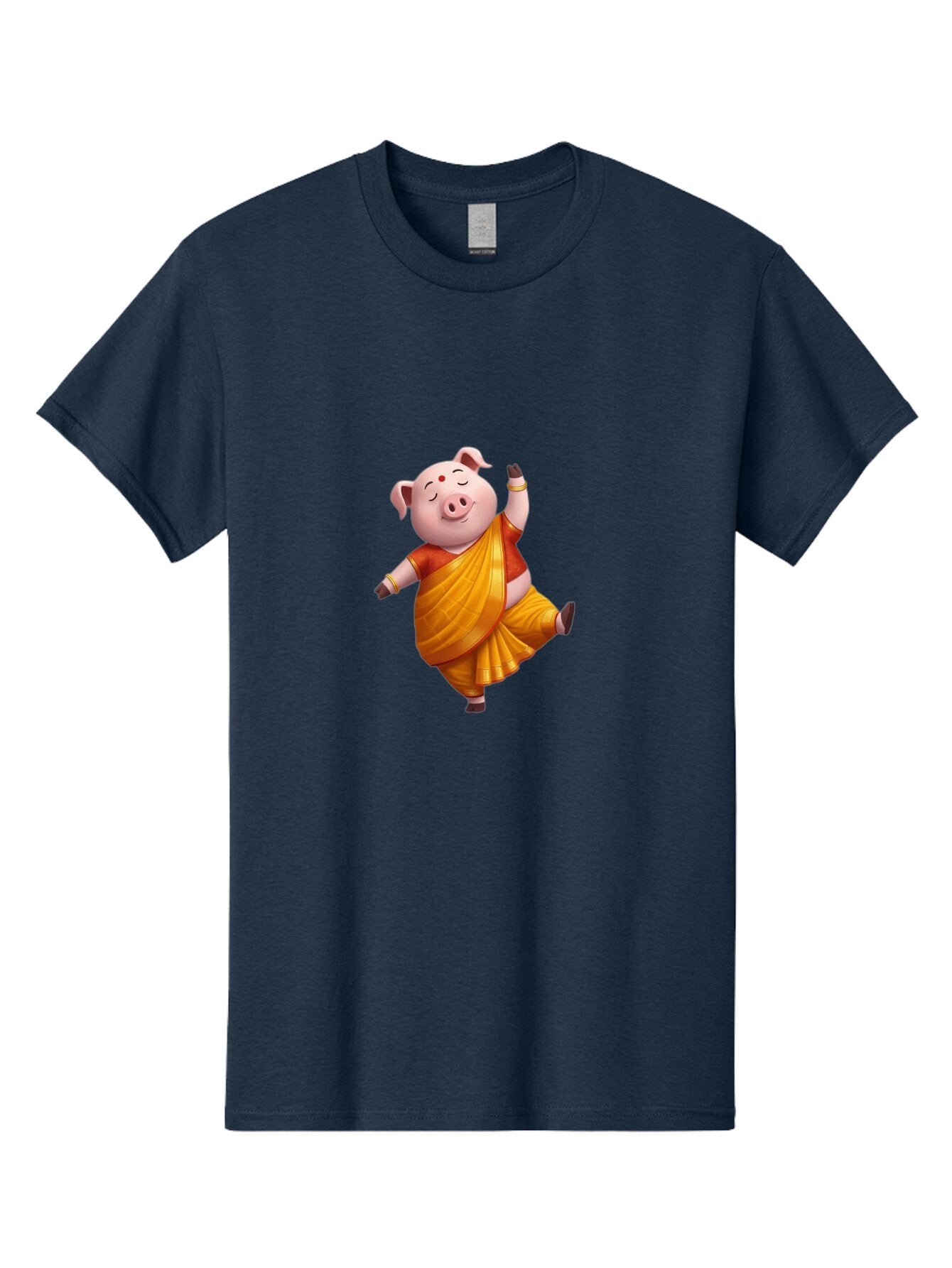 Pig-In-Saree-1 Men'S Graphic Tee, 100% Cotton, Comfortable Casual Summer Wear, Machine Washable, Vintage Camera, Old Camera, Antique Camera, Black Camera, Classic Photography, Photography Equipment, Nostalgic Device, Film Camera, Camera Art Bar260 14