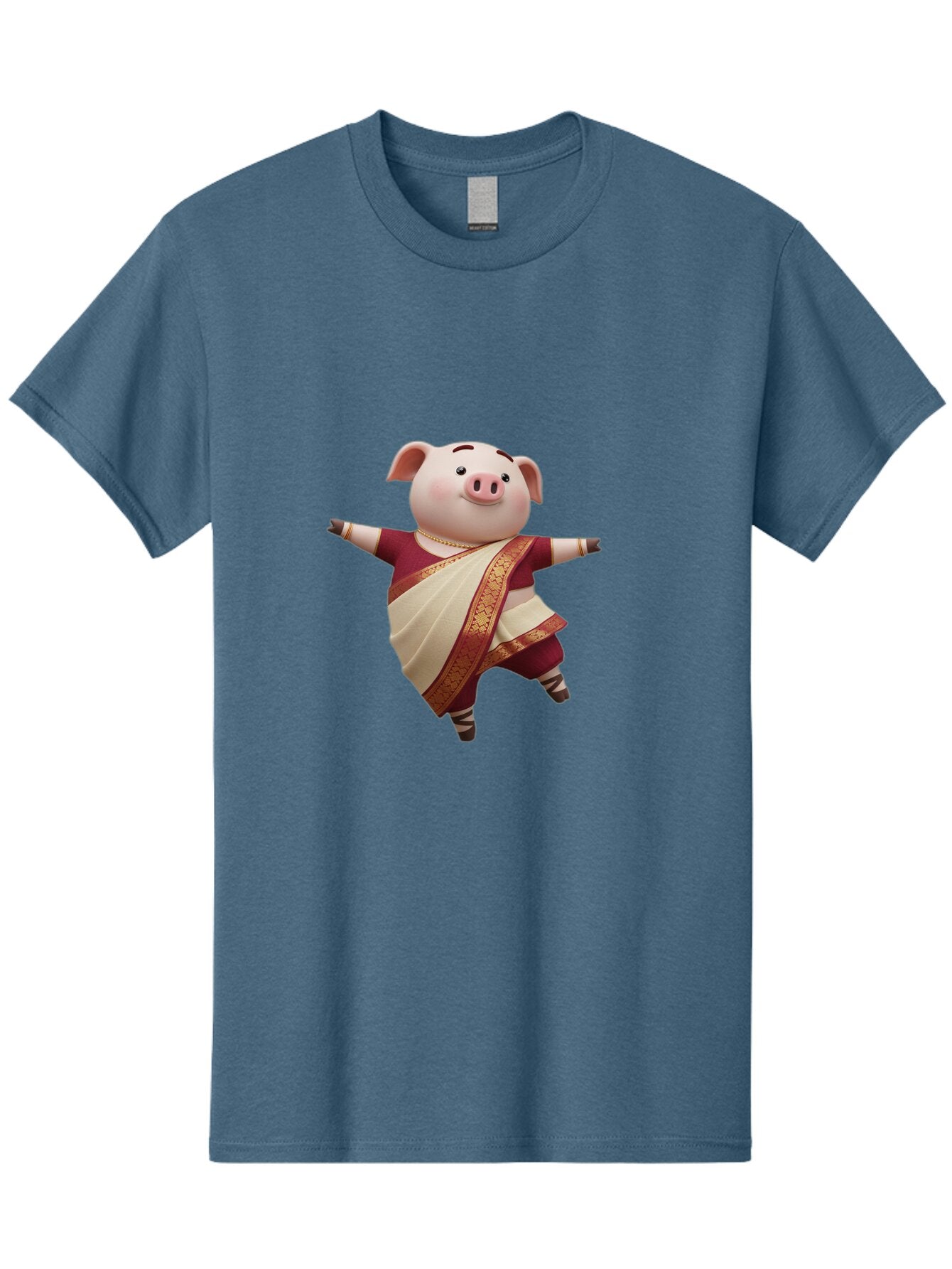Pig-In-Saree-2 Men'S Graphic Tee, 100% Cotton, Comfortable Casual Summer Wear, Machine Washable, Vintage Camera, Old Camera, Antique Camera, Black Camera, Classic Photography, Photography Equipment, Nostalgic Device, Film Camera, Camera Art Bar261 15