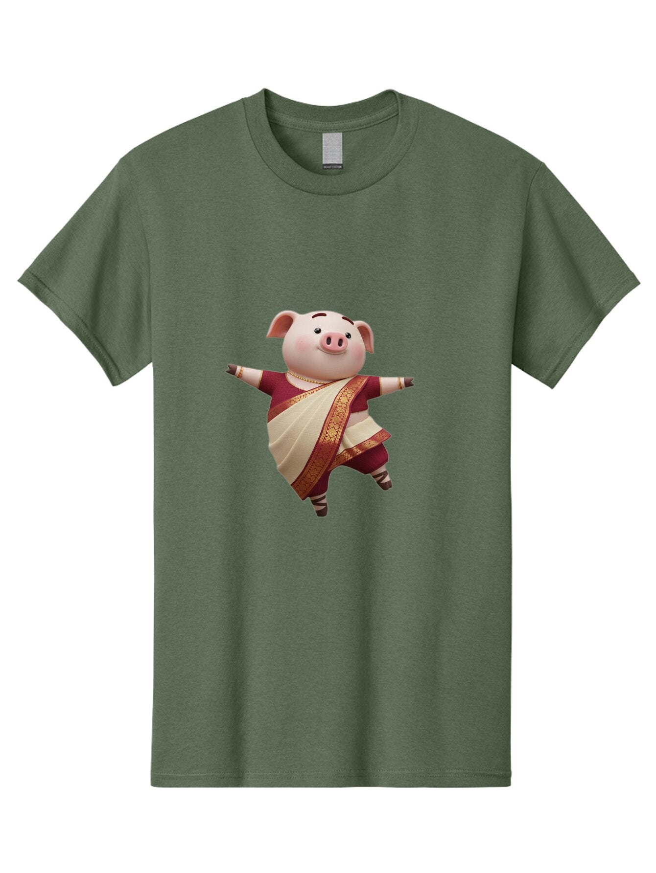 Pig-In-Saree-2 Men'S Graphic Tee, 100% Cotton, Comfortable Casual Summer Wear, Machine Washable, Vintage Camera, Old Camera, Antique Camera, Black Camera, Classic Photography, Photography Equipment, Nostalgic Device, Film Camera, Camera Art Bar261 4