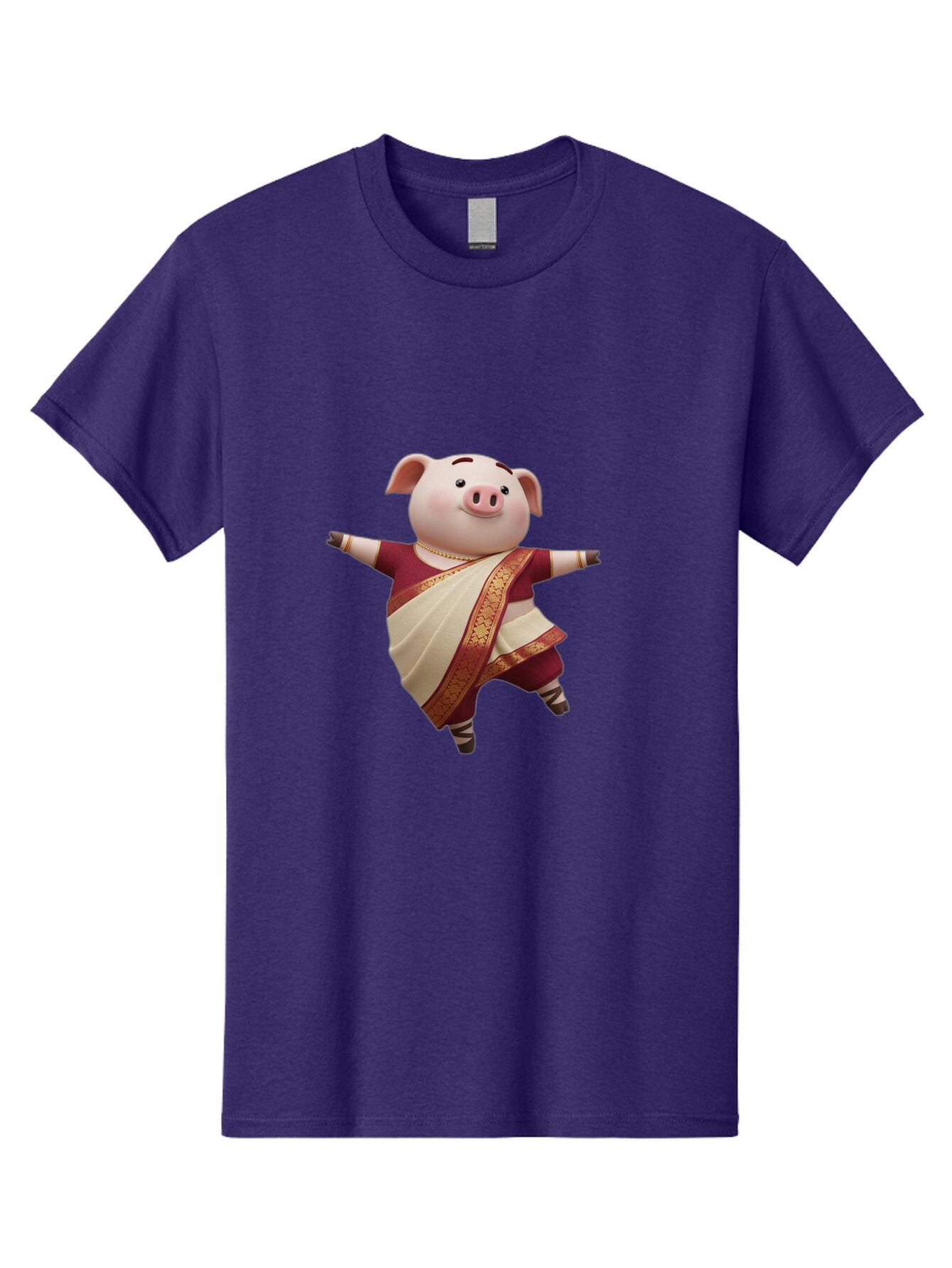 Pig-In-Saree-2 Men'S Graphic Tee, 100% Cotton, Comfortable Casual Summer Wear, Machine Washable, Vintage Camera, Old Camera, Antique Camera, Black Camera, Classic Photography, Photography Equipment, Nostalgic Device, Film Camera, Camera Art Bar261 6