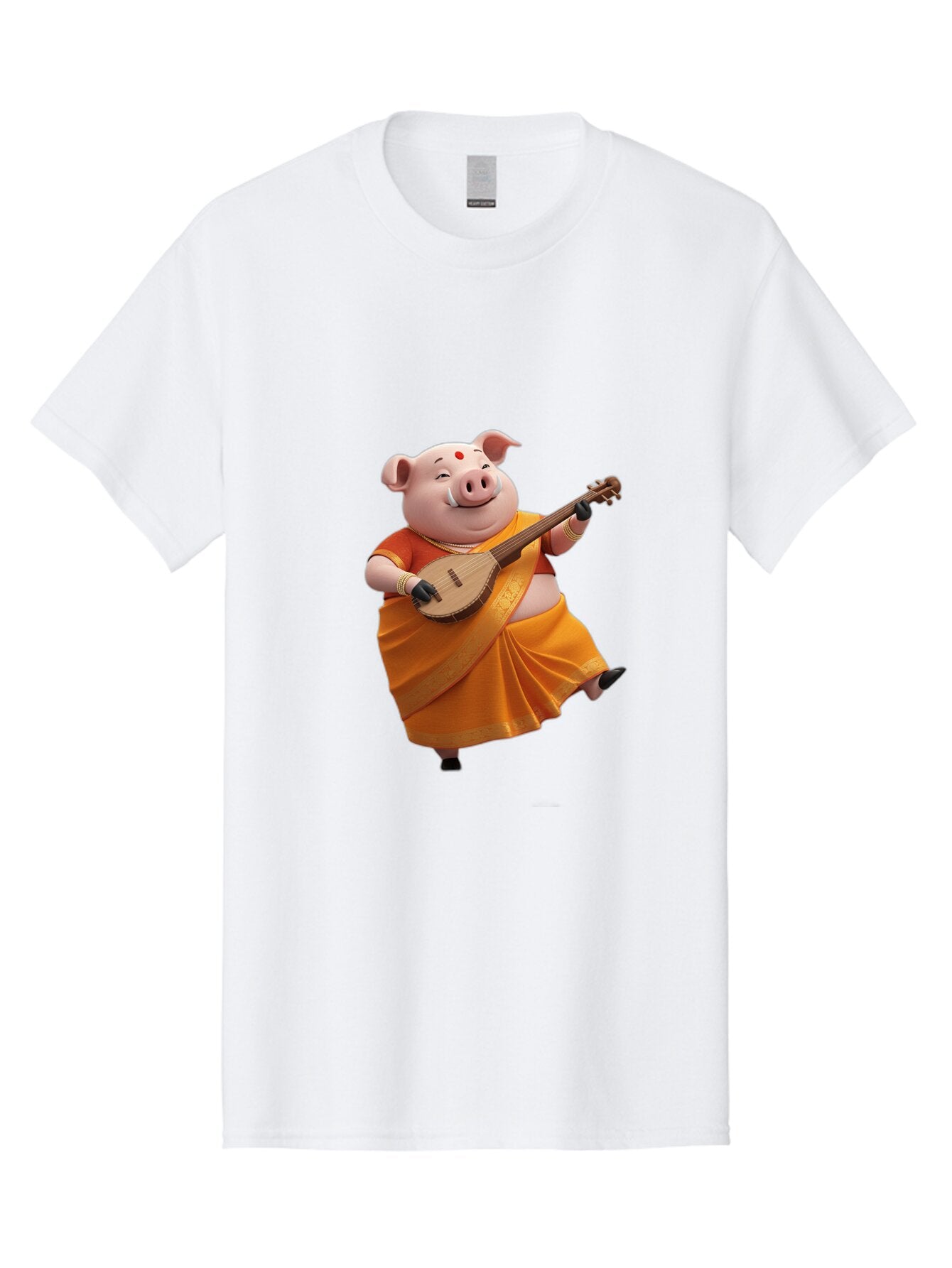 Pig-Playing-Lute Men'S Graphic Tee, 100% Cotton, Comfortable Casual Summer Wear, Machine Washable, Vintage Camera, Old Camera, Antique Camera, Black Camera, Classic Photography, Photography Equipment, Nostalgic Device, Film Camera, Camera Art Bar264 12