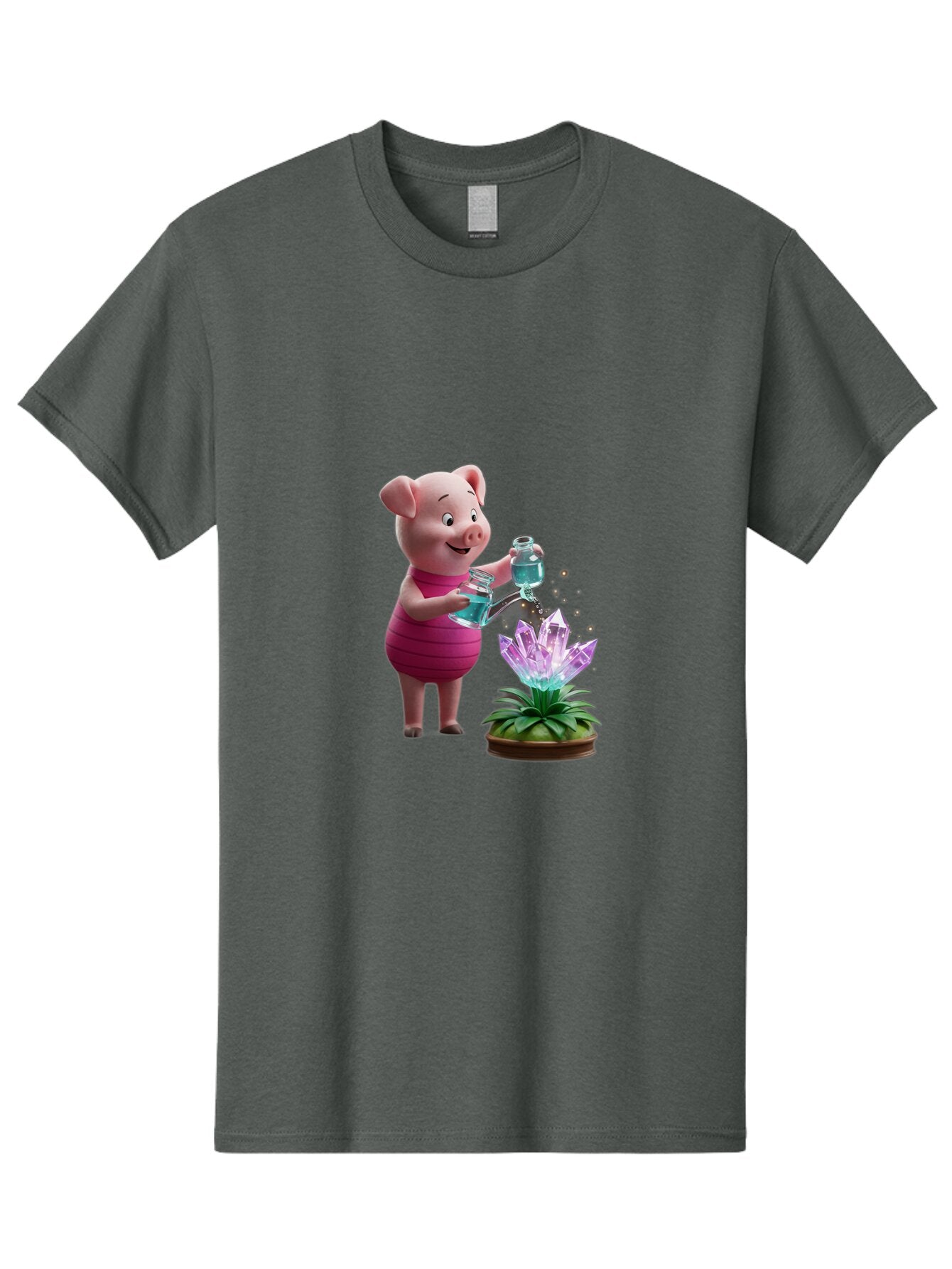 Pig-Watering-Crystal Men'S Graphic Tee, 100% Cotton, Comfortable Casual Summer Wear, Machine Washable, Vintage Camera, Old Camera, Antique Camera, Black Camera, Classic Photography, Photography Equipment, Nostalgic Device, Film Camera, Bar265 11