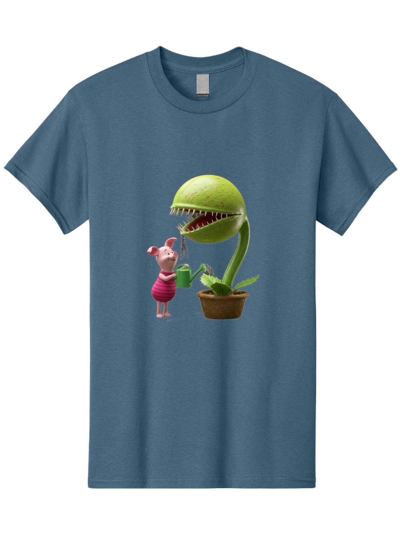 Pig-Watering-Venus-Flytrap Men'S Graphic Tee, 100% Cotton, Comfortable Casual Summer Wear, Machine Washable, Vintage Camera, Old Camera, Antique Camera, Black Camera, Classic Photography, Photography Equipment, Nostalgic Device, Film Camera, Bar266 11