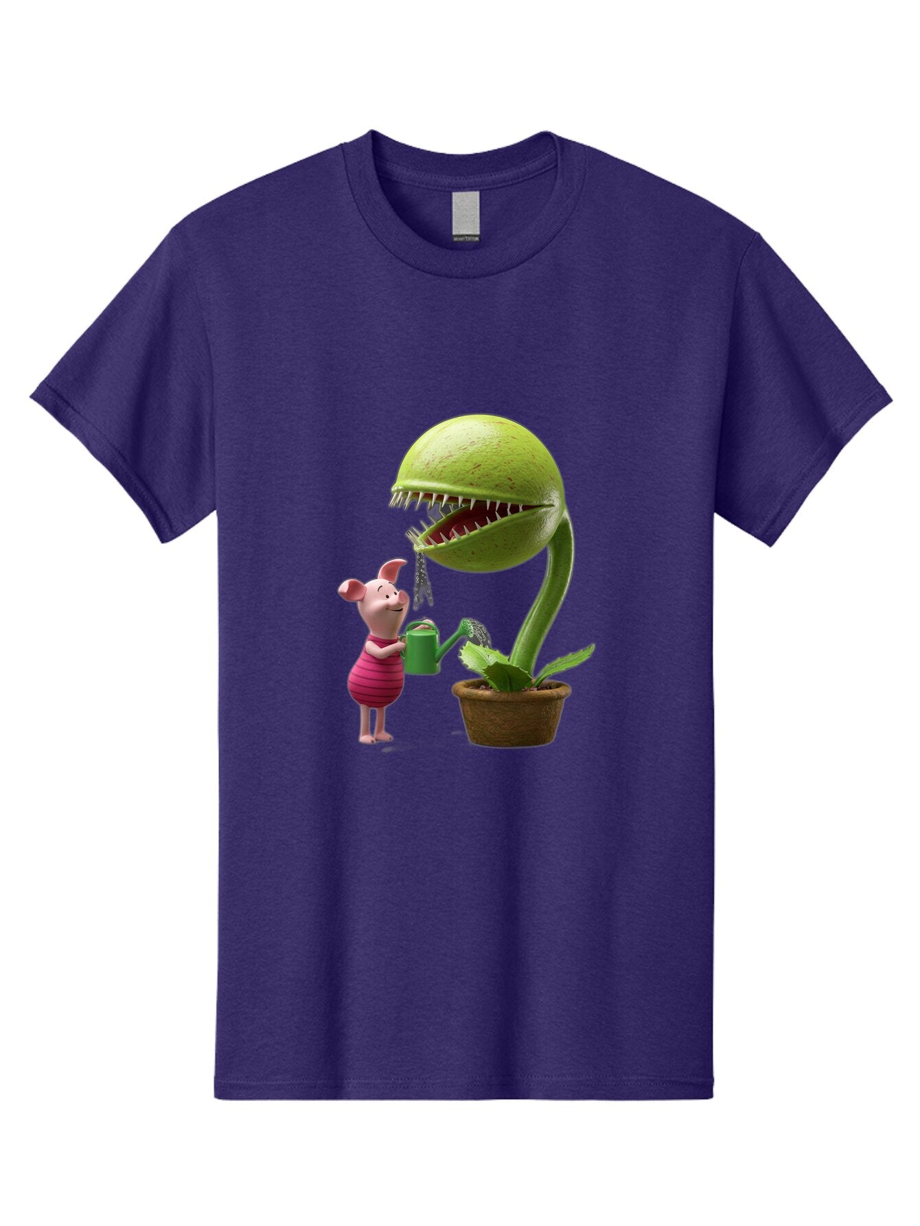 Pig-Watering-Venus-Flytrap Men'S Graphic Tee, 100% Cotton, Comfortable Casual Summer Wear, Machine Washable, Vintage Camera, Old Camera, Antique Camera, Black Camera, Classic Photography, Photography Equipment, Nostalgic Device, Film Camera, Bar266 10
