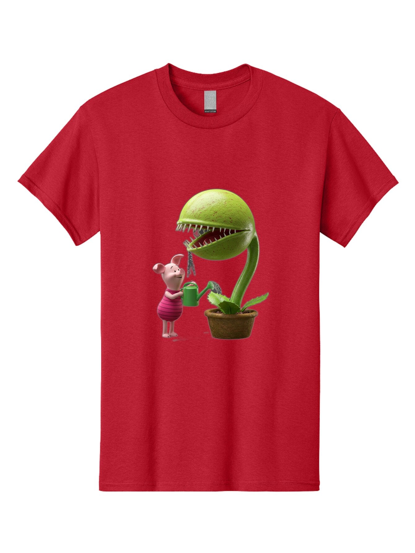 Pig-Watering-Venus-Flytrap Men'S Graphic Tee, 100% Cotton, Comfortable Casual Summer Wear, Machine Washable, Vintage Camera, Old Camera, Antique Camera, Black Camera, Classic Photography, Photography Equipment, Nostalgic Device, Film Camera, Bar266 7