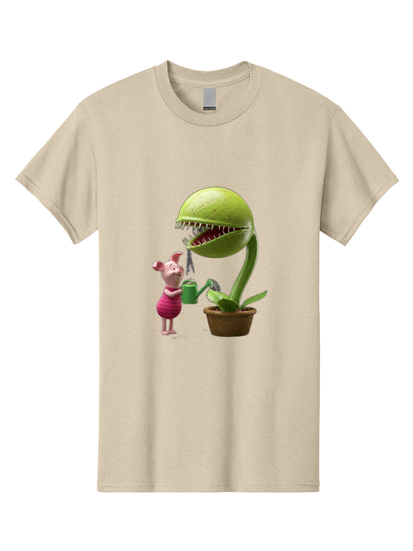 Pig-Watering-Venus-Flytrap Men'S Graphic Tee, 100% Cotton, Comfortable Casual Summer Wear, Machine Washable, Vintage Camera, Old Camera, Antique Camera, Black Camera, Classic Photography, Photography Equipment, Nostalgic Device, Film Camera, Bar266 4