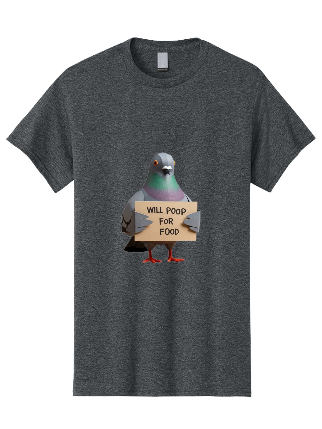 Pigeon-Holding-Will-Poop-For-Food-Sign Men'S Graphic Tee, 100% Cotton, Comfortable Casual Summer Wear, Machine Washable, Vintage Camera, Old Camera, Antique Camera, Black Camera, Classic Photography, Photography Equipment, Nostalgic Device, Bar267 12