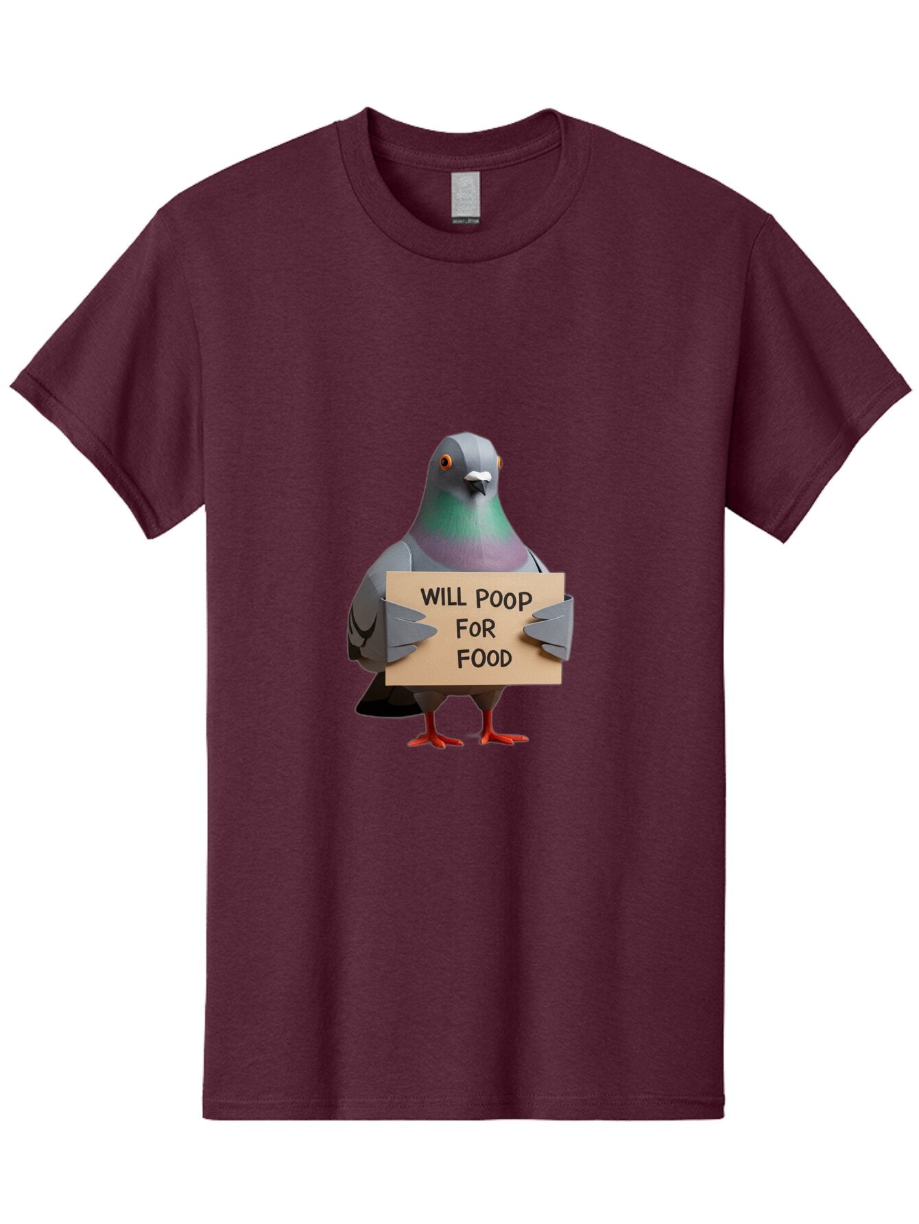 Pigeon-Holding-Will-Poop-For-Food-Sign Men'S Graphic Tee, 100% Cotton, Comfortable Casual Summer Wear, Machine Washable, Vintage Camera, Old Camera, Antique Camera, Black Camera, Classic Photography, Photography Equipment, Nostalgic Device, Bar267 15