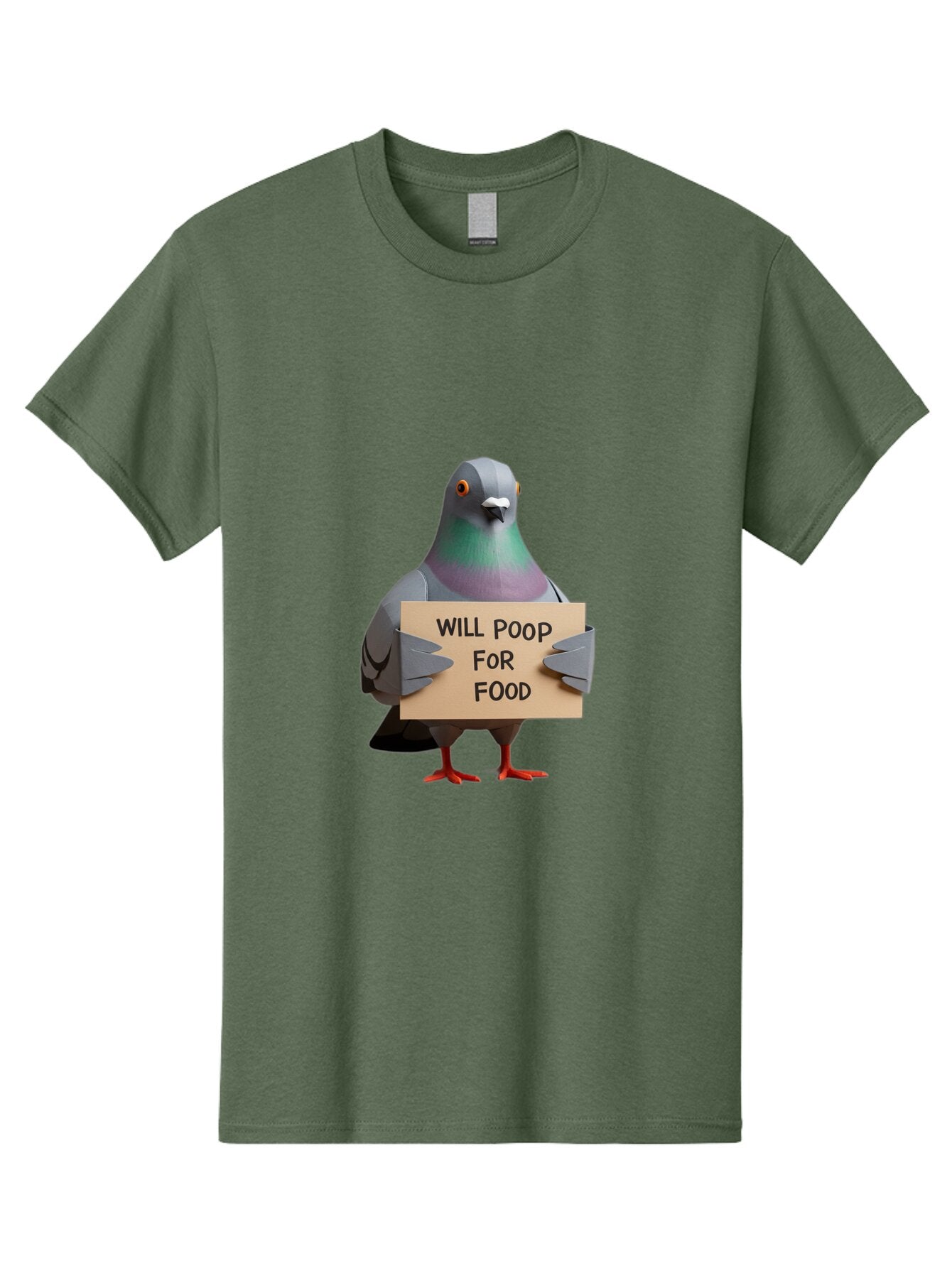 Pigeon-Holding-Will-Poop-For-Food-Sign Men'S Graphic Tee, 100% Cotton, Comfortable Casual Summer Wear, Machine Washable, Vintage Camera, Old Camera, Antique Camera, Black Camera, Classic Photography, Photography Equipment, Nostalgic Device, Bar267 4