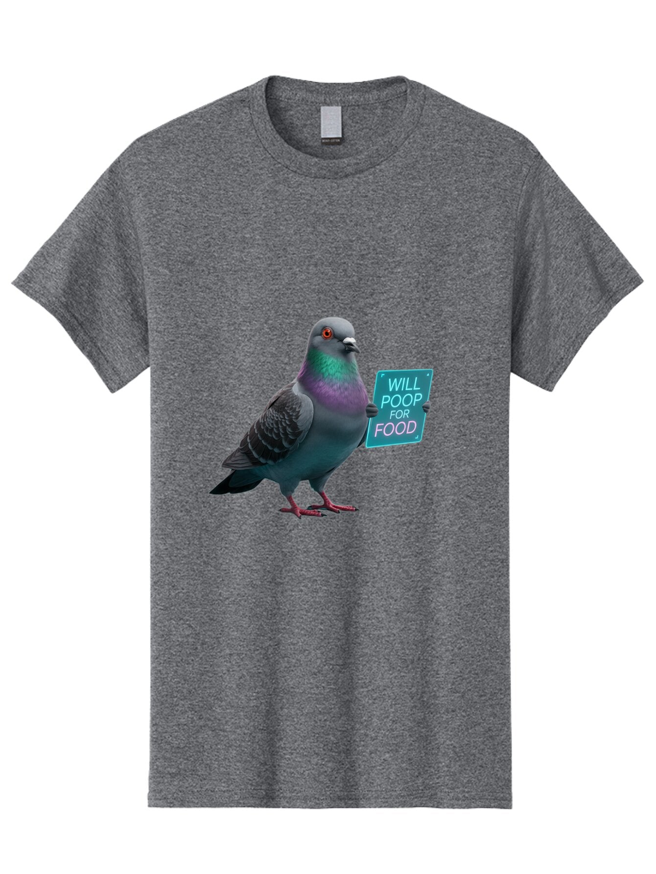 Pigeon-Will-Poop-For-Food-3 Men'S Graphic Tee, 100% Cotton, Comfortable Casual Summer Wear, Machine Washable, Vintage Camera, Old Camera, Antique Camera, Black Camera, Classic Photography, Photography Equipment, Nostalgic Device, Film Camera, Bar270 14
