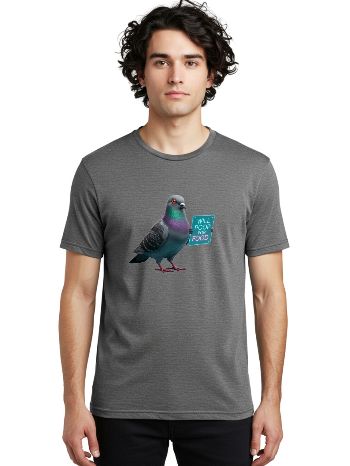 Pigeon-Will-Poop-For-Food-3 Men'S Graphic Tee, 100% Cotton, Comfortable Casual Summer Wear, Machine Washable, Vintage Camera, Old Camera, Antique Camera, Black Camera, Classic Photography, Photography Equipment, Nostalgic Device, Film Camera, Bar270 29