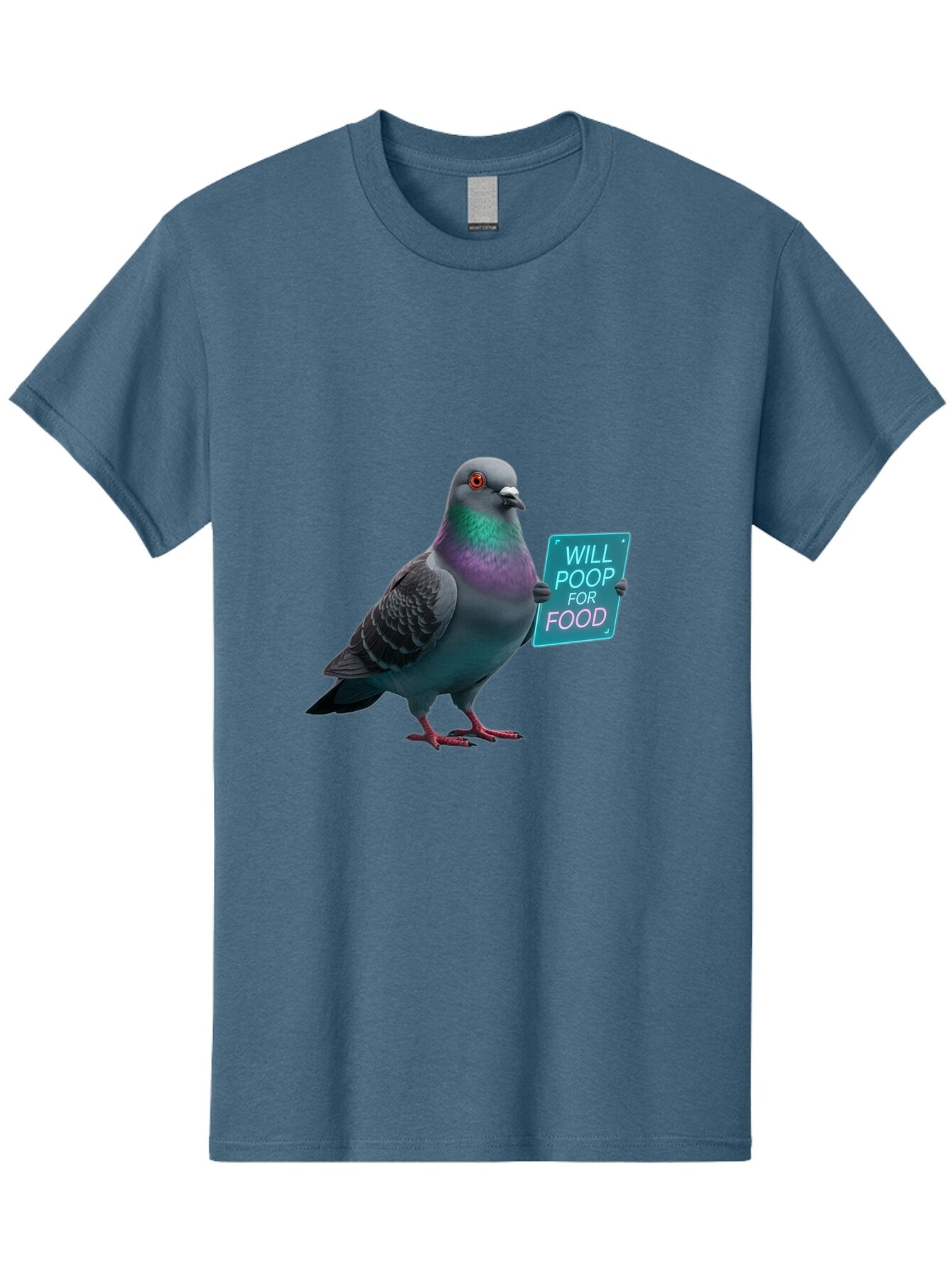 Pigeon-Will-Poop-For-Food-3 Men'S Graphic Tee, 100% Cotton, Comfortable Casual Summer Wear, Machine Washable, Vintage Camera, Old Camera, Antique Camera, Black Camera, Classic Photography, Photography Equipment, Nostalgic Device, Film Camera, Bar270 7