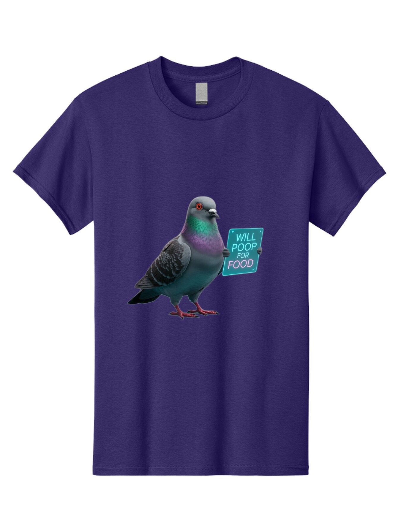 Pigeon-Will-Poop-For-Food-3 Men'S Graphic Tee, 100% Cotton, Comfortable Casual Summer Wear, Machine Washable, Vintage Camera, Old Camera, Antique Camera, Black Camera, Classic Photography, Photography Equipment, Nostalgic Device, Film Camera, Bar270 5