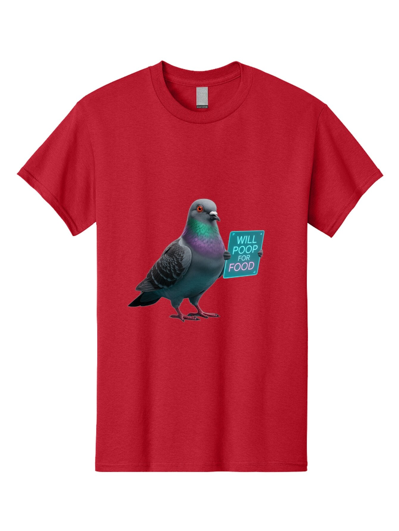 Pigeon-Will-Poop-For-Food-3 Men'S Graphic Tee, 100% Cotton, Comfortable Casual Summer Wear, Machine Washable, Vintage Camera, Old Camera, Antique Camera, Black Camera, Classic Photography, Photography Equipment, Nostalgic Device, Film Camera, Bar270 13