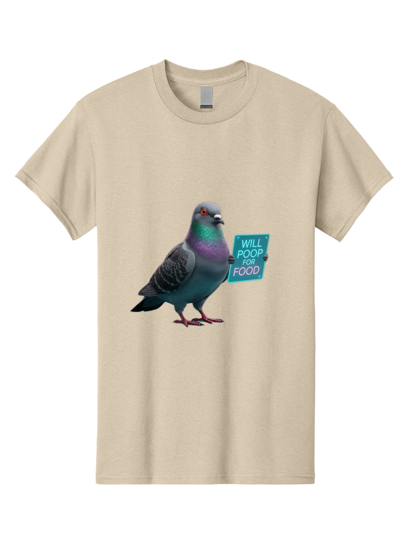 Pigeon-Will-Poop-For-Food-3 Men'S Graphic Tee, 100% Cotton, Comfortable Casual Summer Wear, Machine Washable, Vintage Camera, Old Camera, Antique Camera, Black Camera, Classic Photography, Photography Equipment, Nostalgic Device, Film Camera, Bar270 15