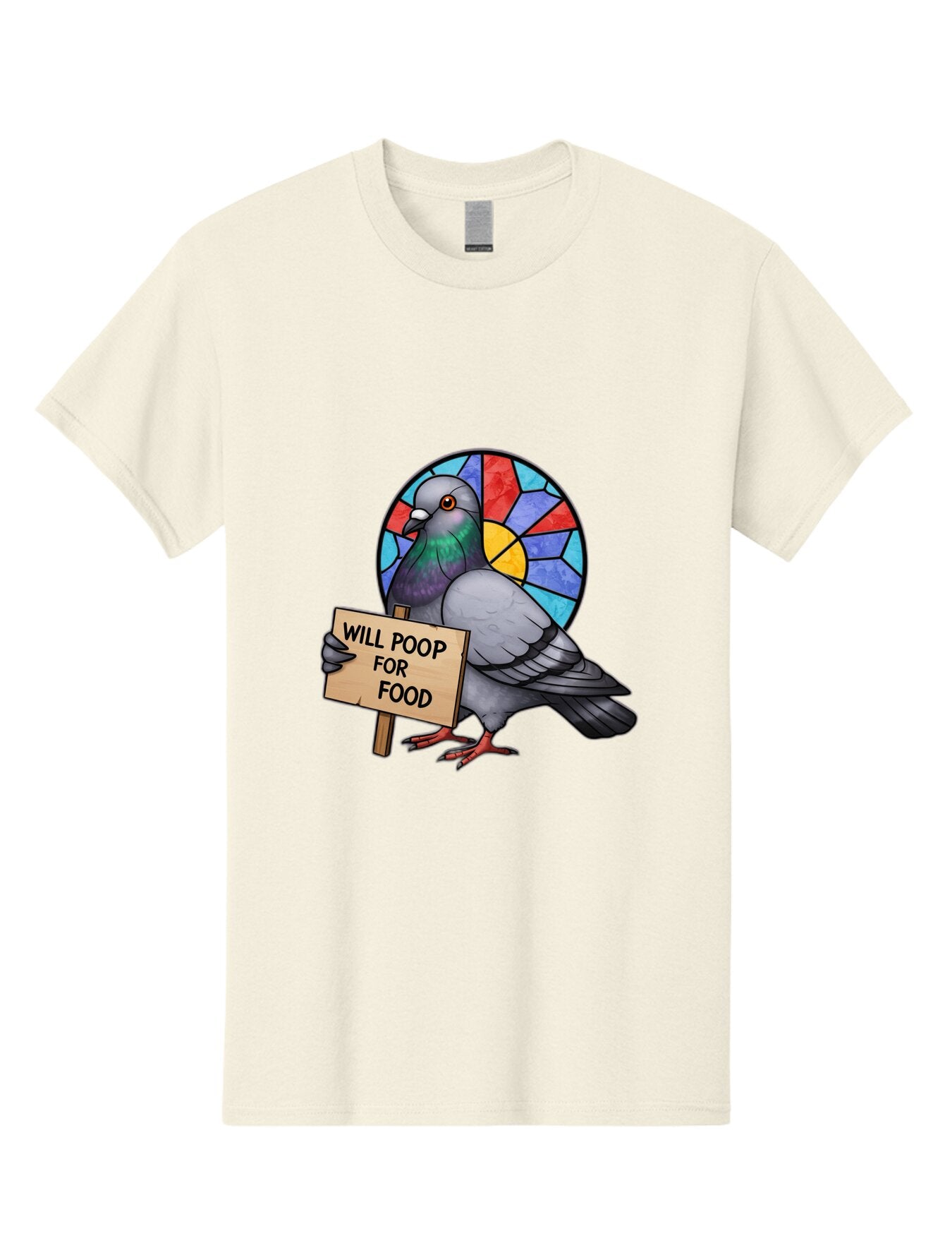 Pigeon-Will-Poop-For-Food-4 Men'S Graphic Tee, 100% Cotton, Comfortable Casual Summer Wear, Machine Washable, Vintage Camera, Old Camera, Antique Camera, Black Camera, Classic Photography, Photography Equipment, Nostalgic Device, Film Camera, Bar271 14