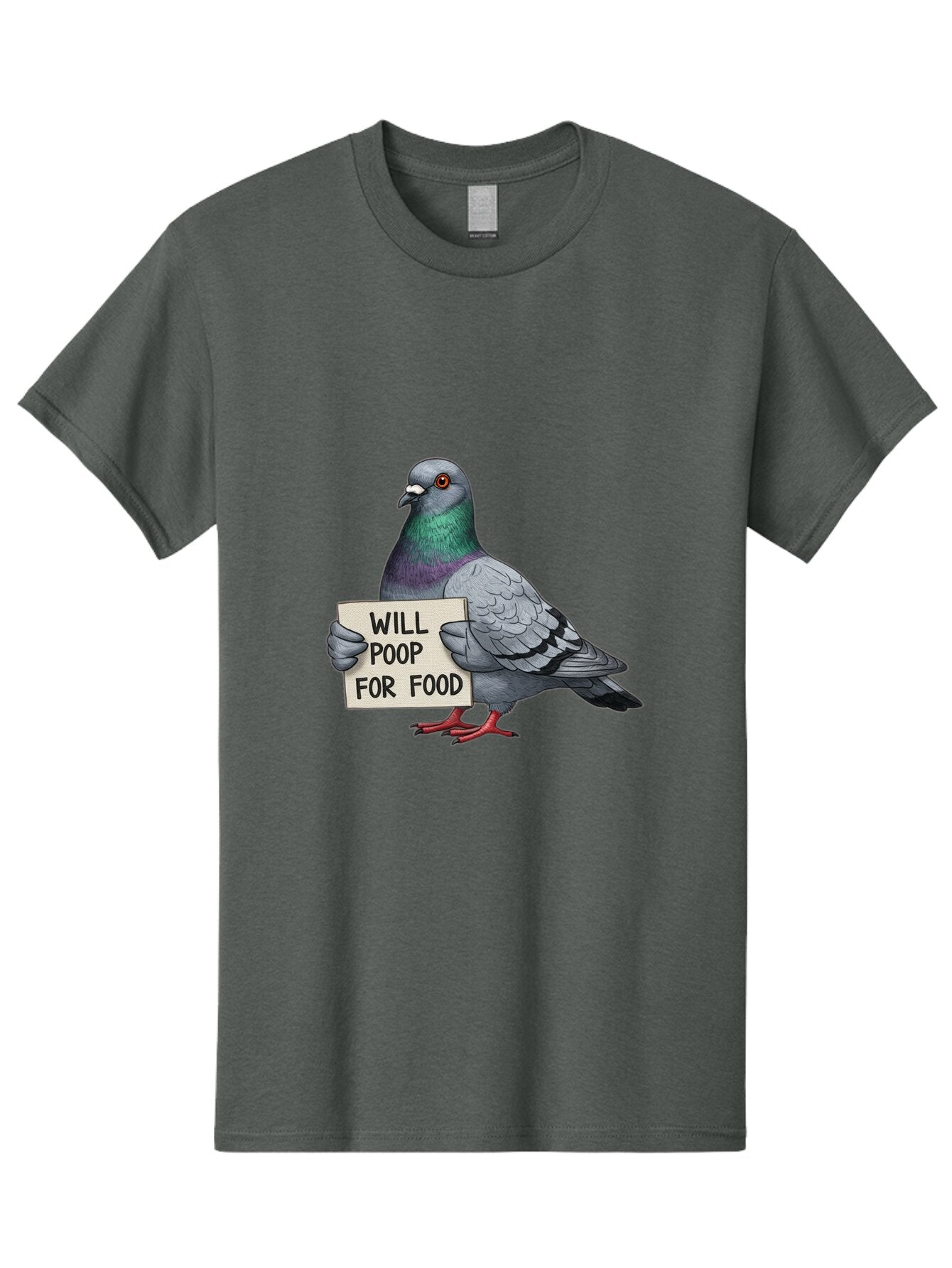 Pigeon-Will-Poop-For-Food-5 Men'S Graphic Tee, 100% Cotton, Comfortable Casual Summer Wear, Machine Washable, Vintage Camera, Old Camera, Antique Camera, Black Camera, Classic Photography, Photography Equipment, Nostalgic Device, Film Camera, Bar272 12