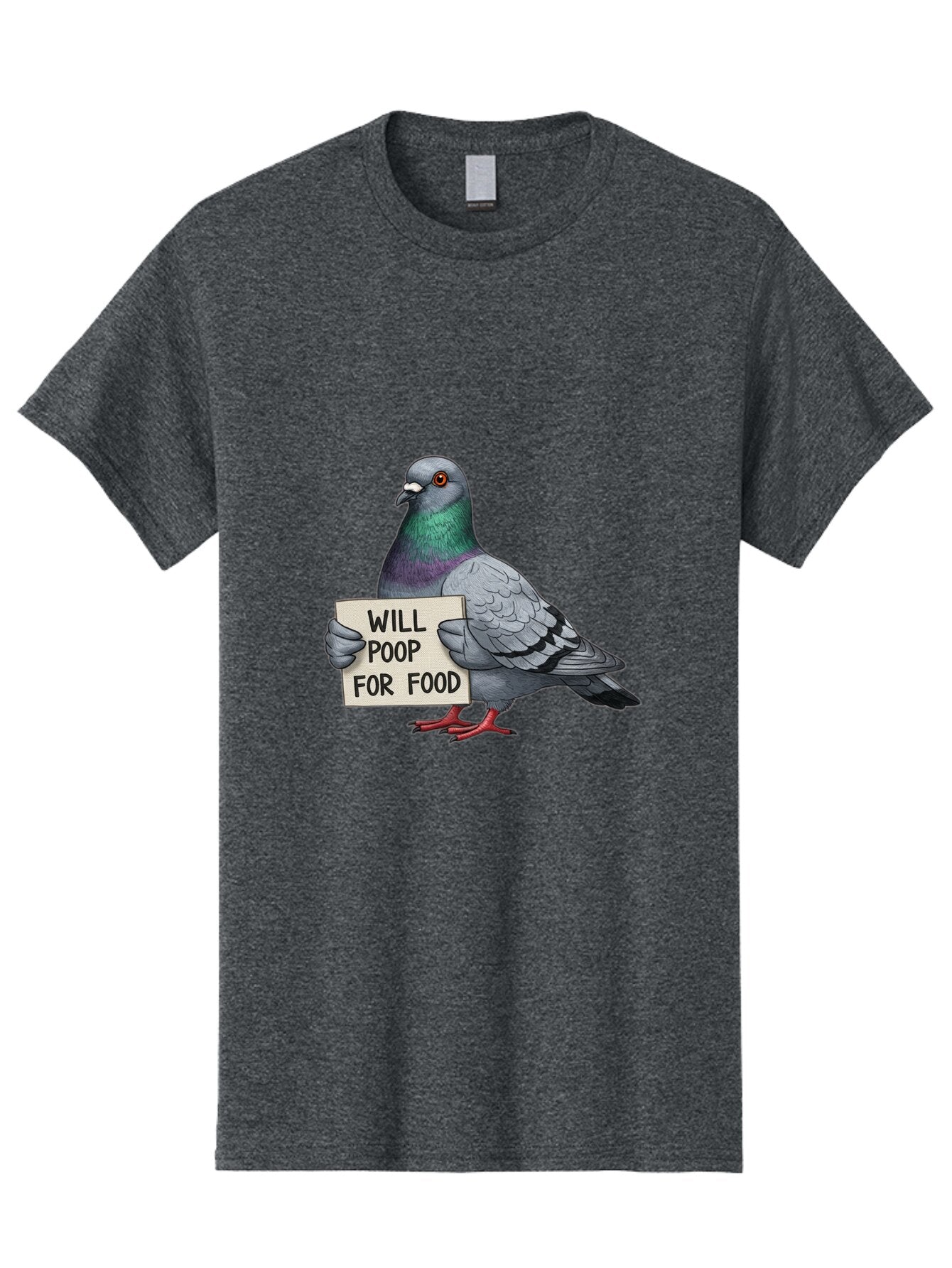 Pigeon-Will-Poop-For-Food-5 Men'S Graphic Tee, 100% Cotton, Comfortable Casual Summer Wear, Machine Washable, Vintage Camera, Old Camera, Antique Camera, Black Camera, Classic Photography, Photography Equipment, Nostalgic Device, Film Camera, Bar272 11