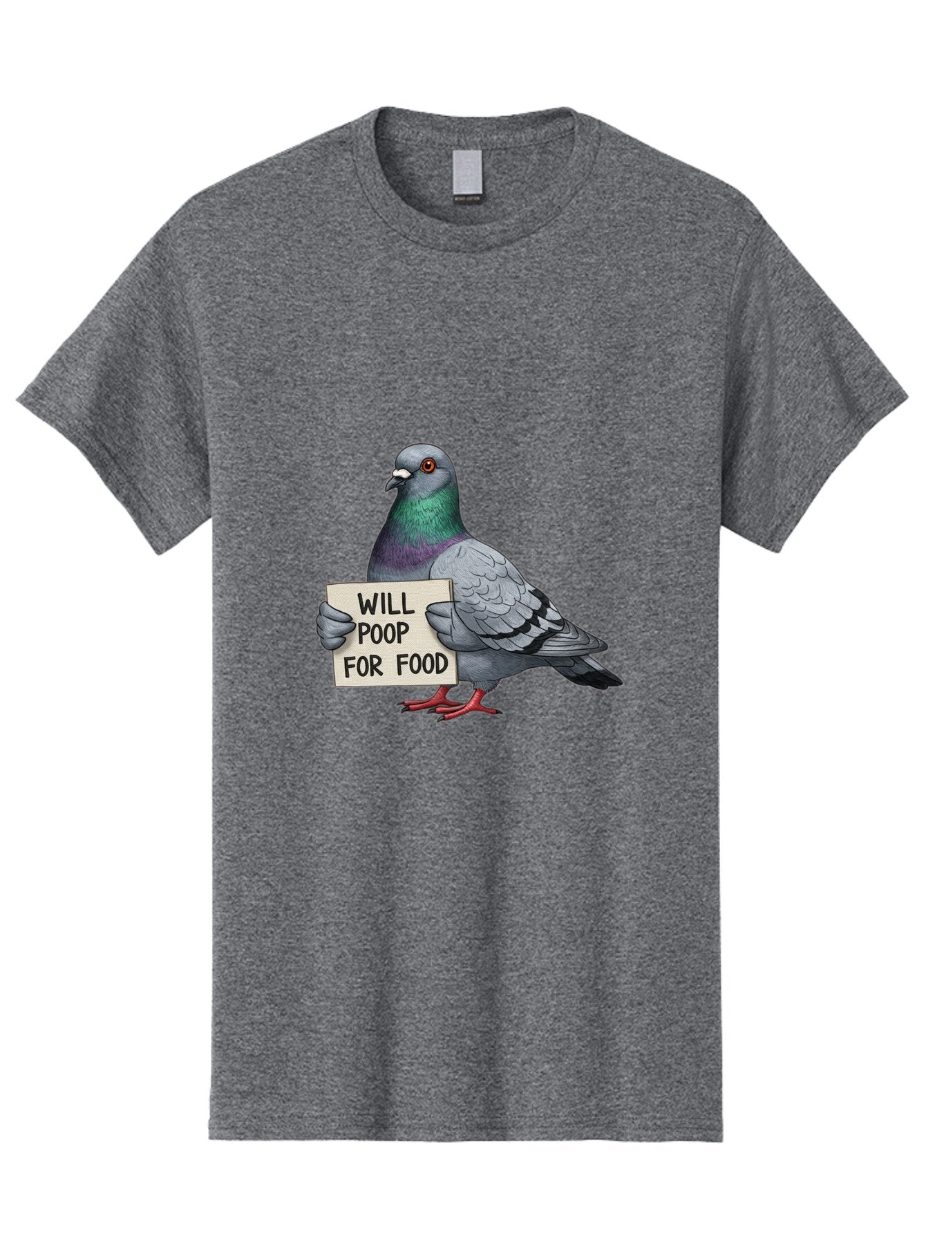Pigeon-Will-Poop-For-Food-5 Men'S Graphic Tee, 100% Cotton, Comfortable Casual Summer Wear, Machine Washable, Vintage Camera, Old Camera, Antique Camera, Black Camera, Classic Photography, Photography Equipment, Nostalgic Device, Film Camera, Bar272 6