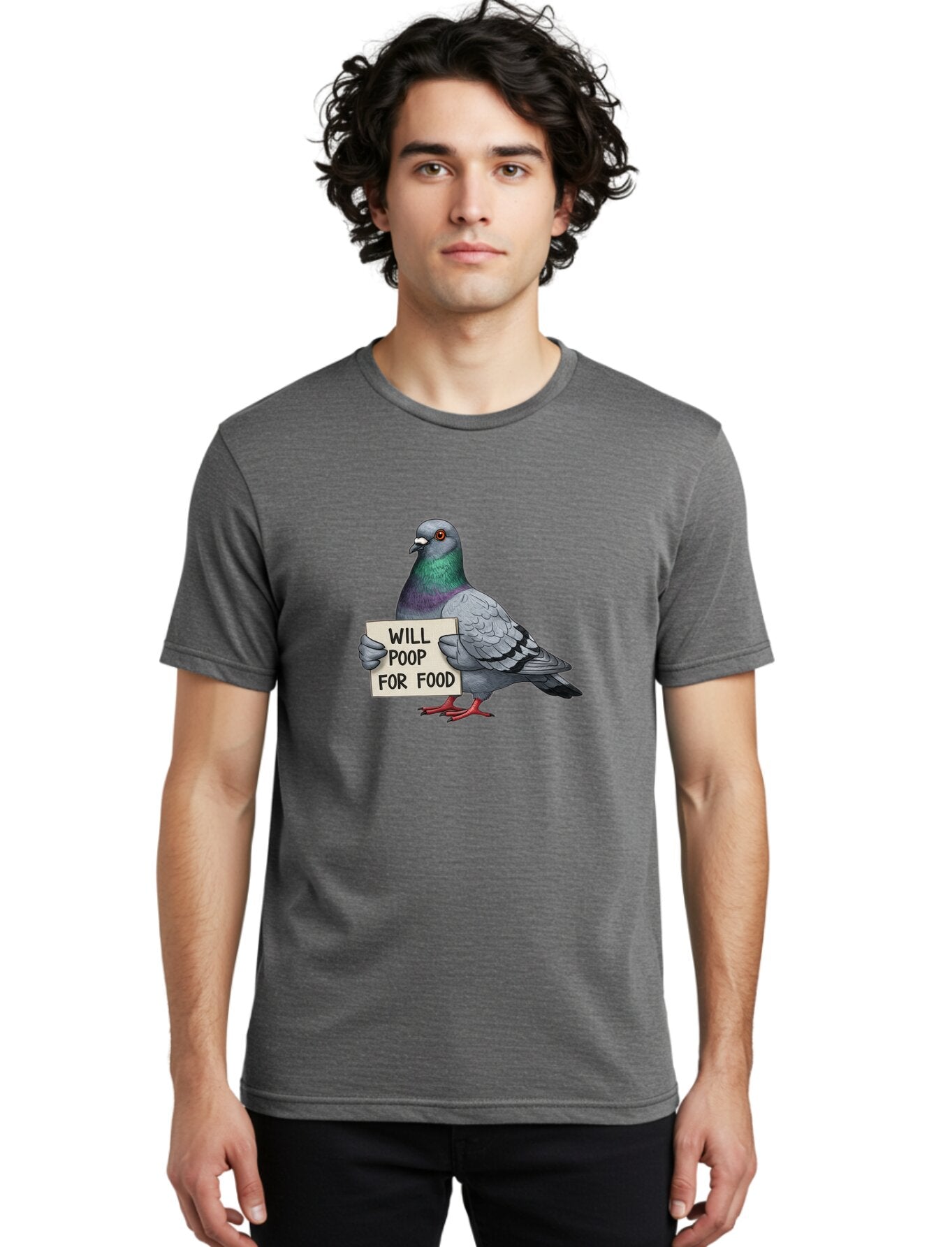 Pigeon-Will-Poop-For-Food-5 Men'S Graphic Tee, 100% Cotton, Comfortable Casual Summer Wear, Machine Washable, Vintage Camera, Old Camera, Antique Camera, Black Camera, Classic Photography, Photography Equipment, Nostalgic Device, Film Camera, Bar272 24