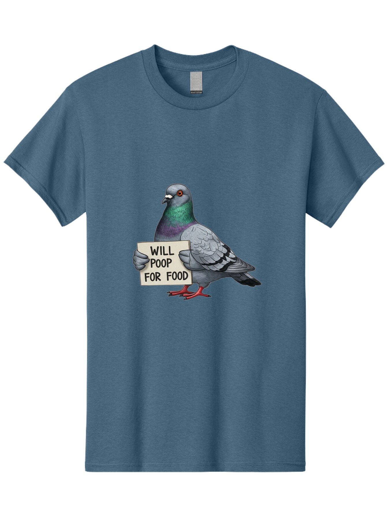Pigeon-Will-Poop-For-Food-5 Men'S Graphic Tee, 100% Cotton, Comfortable Casual Summer Wear, Machine Washable, Vintage Camera, Old Camera, Antique Camera, Black Camera, Classic Photography, Photography Equipment, Nostalgic Device, Film Camera, Bar272 15