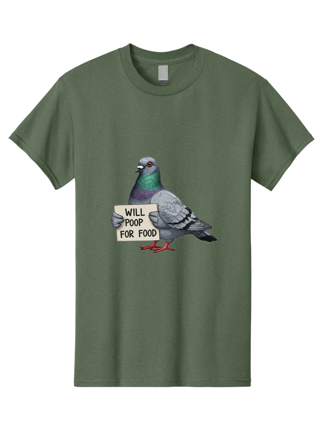 Pigeon-Will-Poop-For-Food-5 Men'S Graphic Tee, 100% Cotton, Comfortable Casual Summer Wear, Machine Washable, Vintage Camera, Old Camera, Antique Camera, Black Camera, Classic Photography, Photography Equipment, Nostalgic Device, Film Camera, Bar272 7