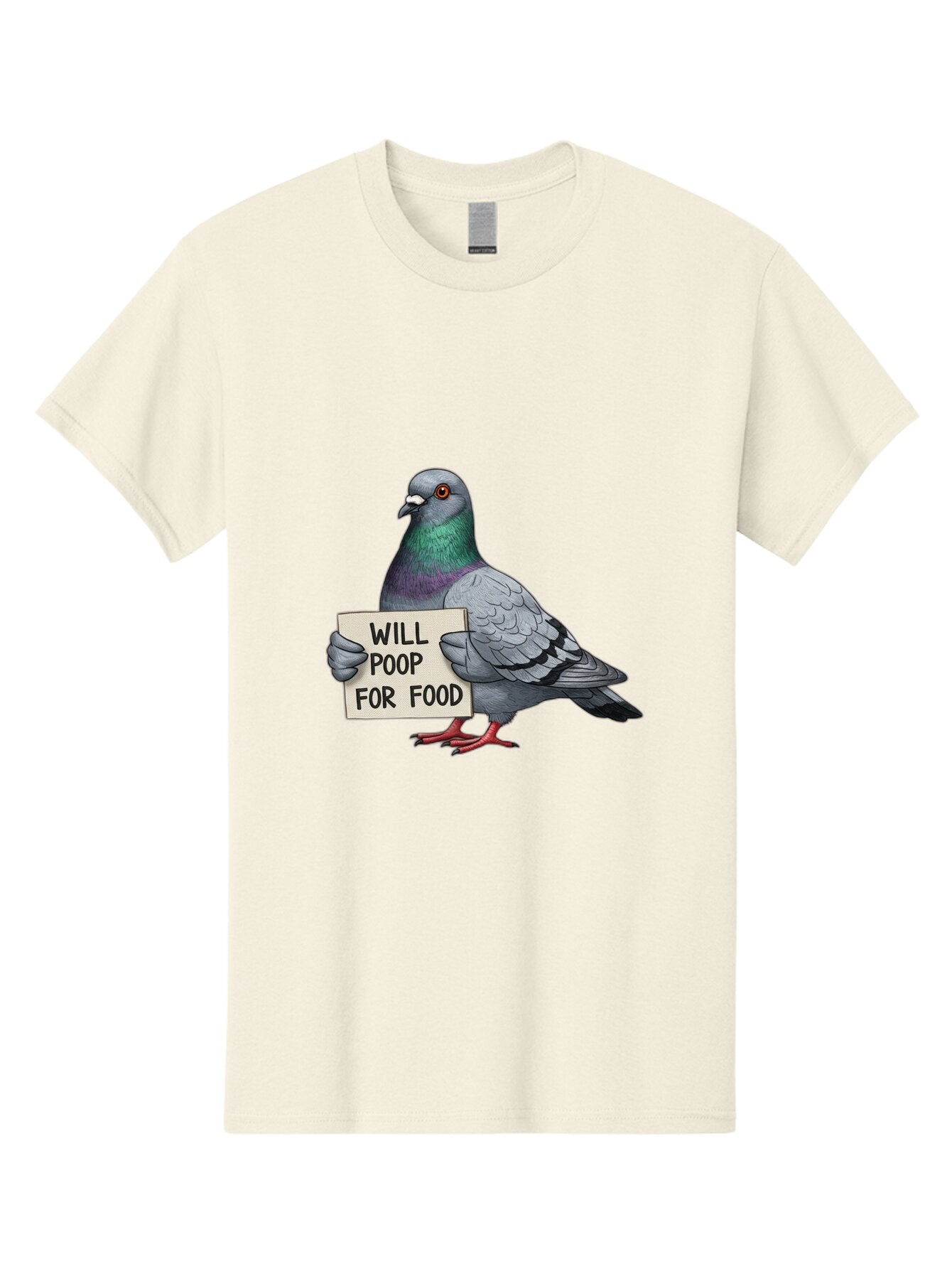 Pigeon-Will-Poop-For-Food-5 Men'S Graphic Tee, 100% Cotton, Comfortable Casual Summer Wear, Machine Washable, Vintage Camera, Old Camera, Antique Camera, Black Camera, Classic Photography, Photography Equipment, Nostalgic Device, Film Camera, Bar272 4