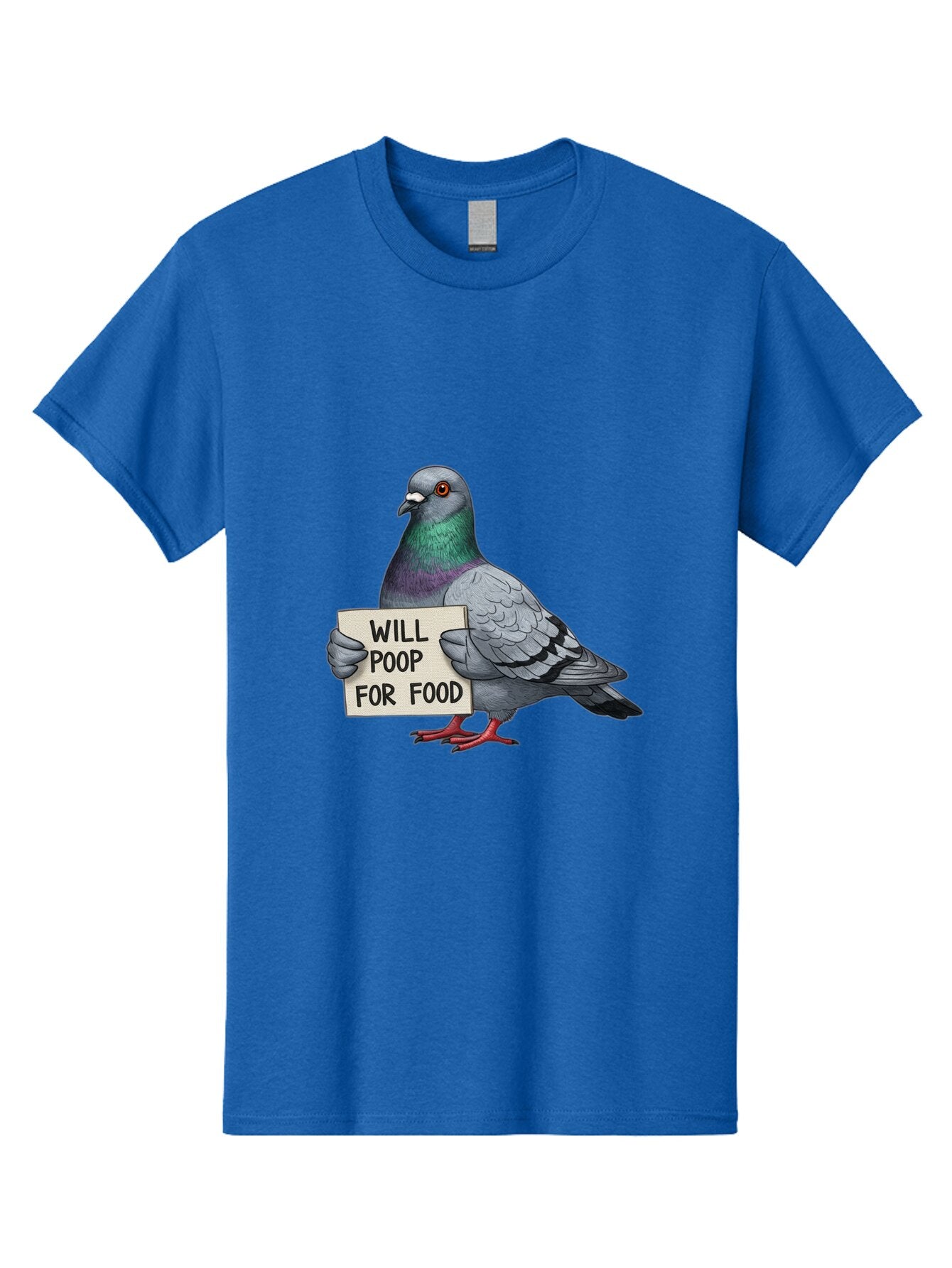 Pigeon-Will-Poop-For-Food-5 Men'S Graphic Tee, 100% Cotton, Comfortable Casual Summer Wear, Machine Washable, Vintage Camera, Old Camera, Antique Camera, Black Camera, Classic Photography, Photography Equipment, Nostalgic Device, Film Camera, Bar272 2